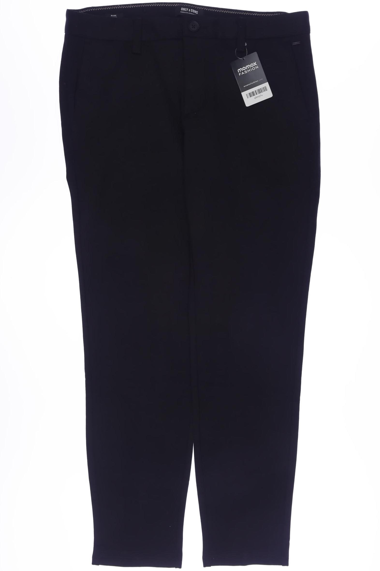 

Only & Sons Herren Stoffhose, schwarz, Gr. 33