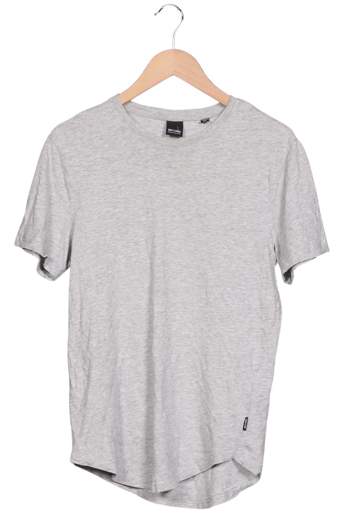 

Only & Sons Herren T-Shirt, grau, Gr. 46