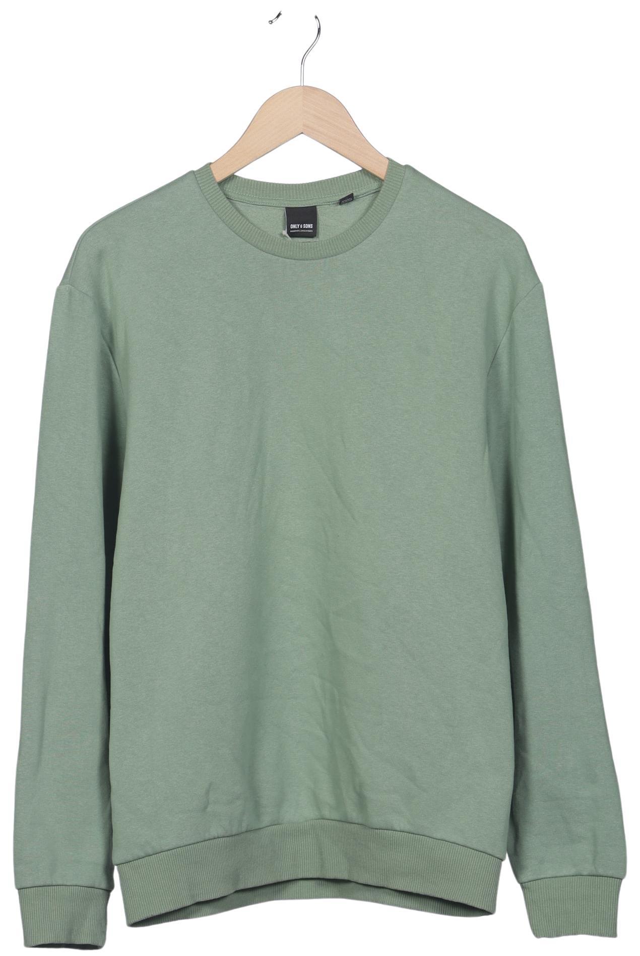 

Only & Sons Herren Sweatshirt, grün, Gr. 52