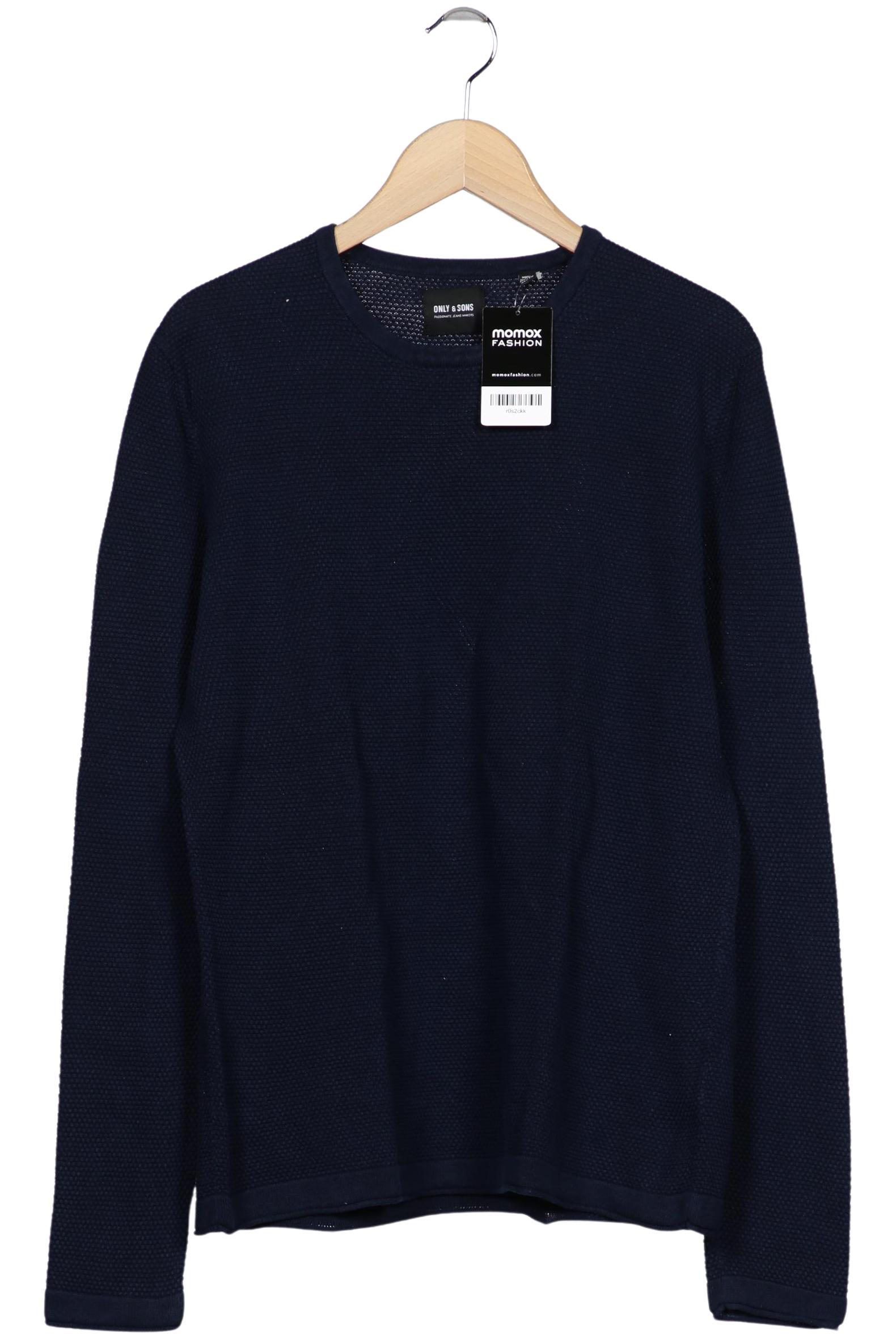 Thumbnail - Only &amp; Sons Herren Pullover, marineblau, Gr. 54