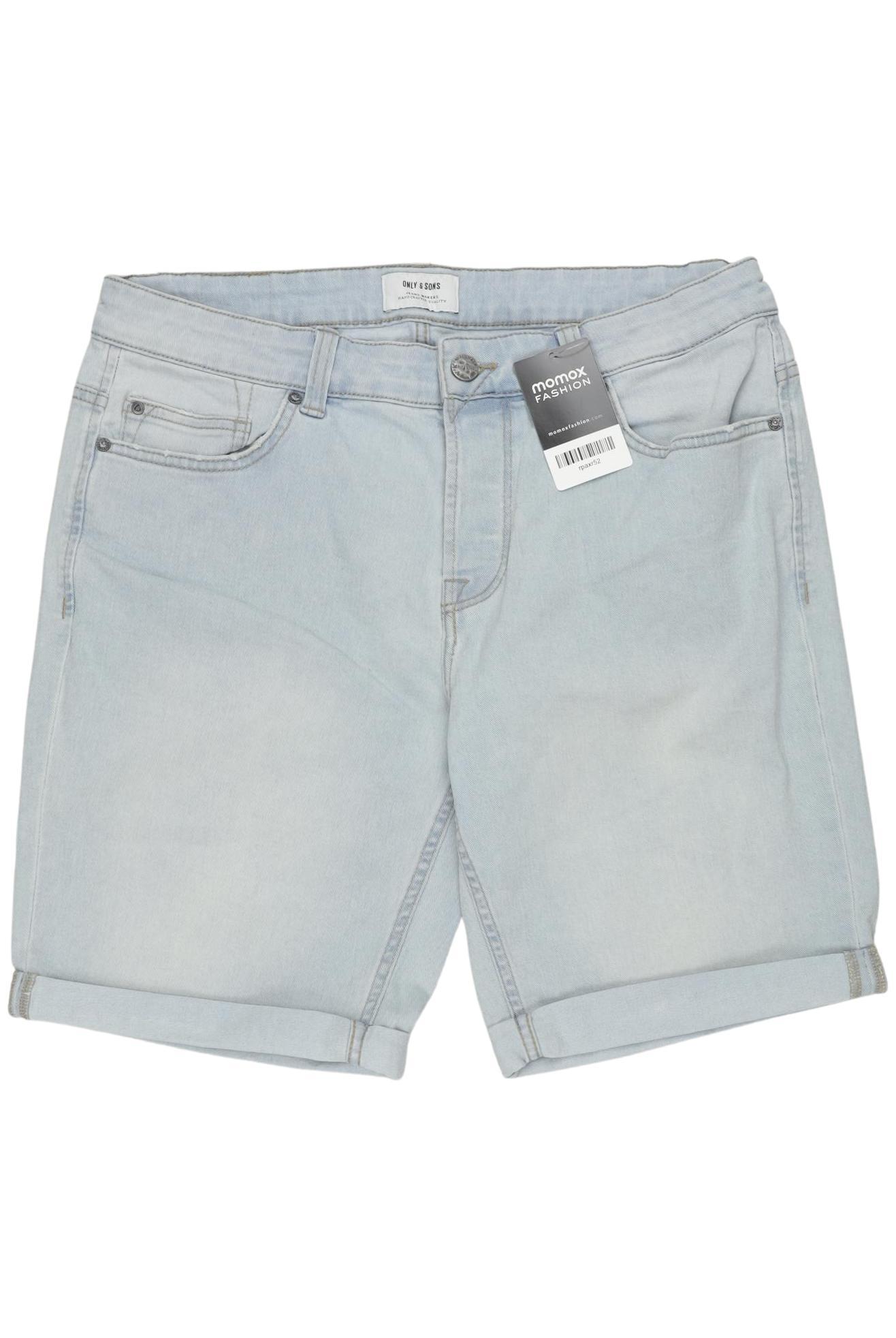 

Only & Sons Herren Shorts, hellblau, Gr. 33