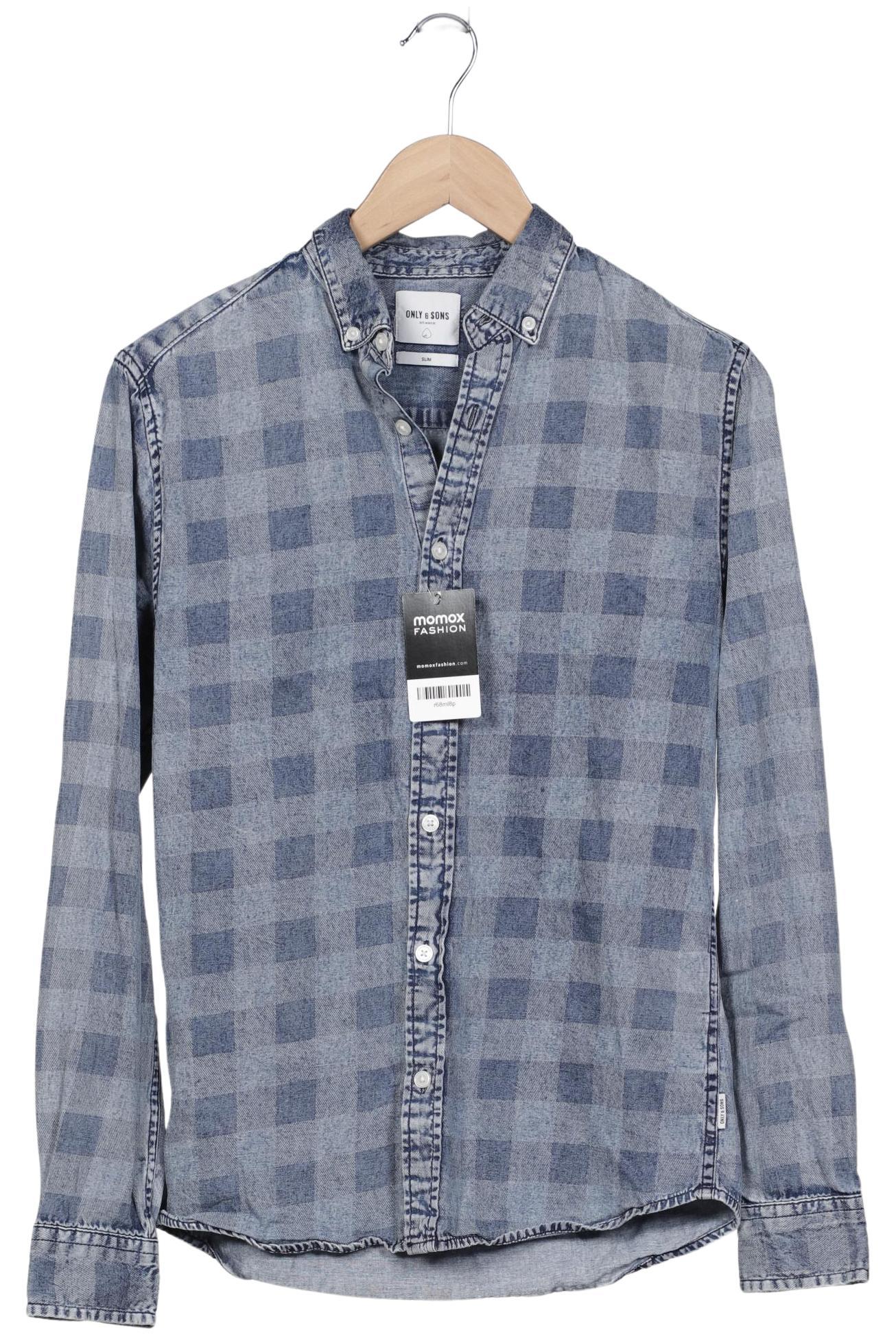 

Only & Sons Herren Hemd, marineblau, Gr. 46