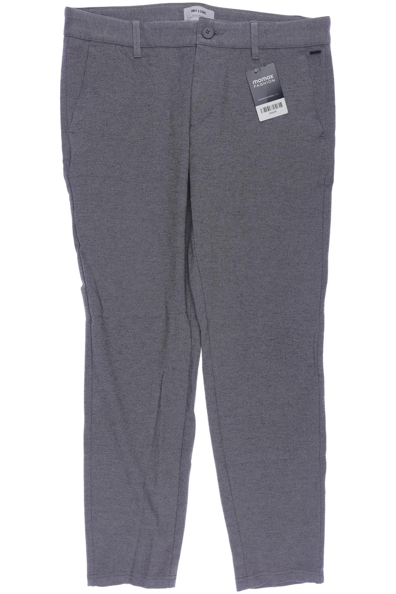 

Only & Sons Herren Stoffhose, grau, Gr. 33