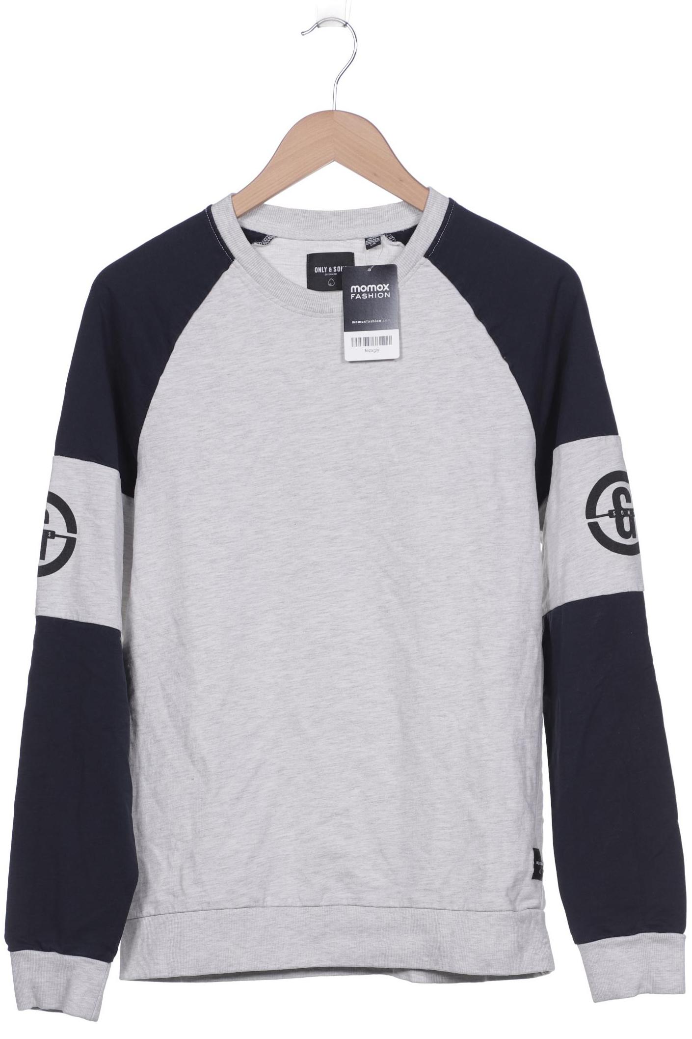 

Only & Sons Herren Sweatshirt, grau