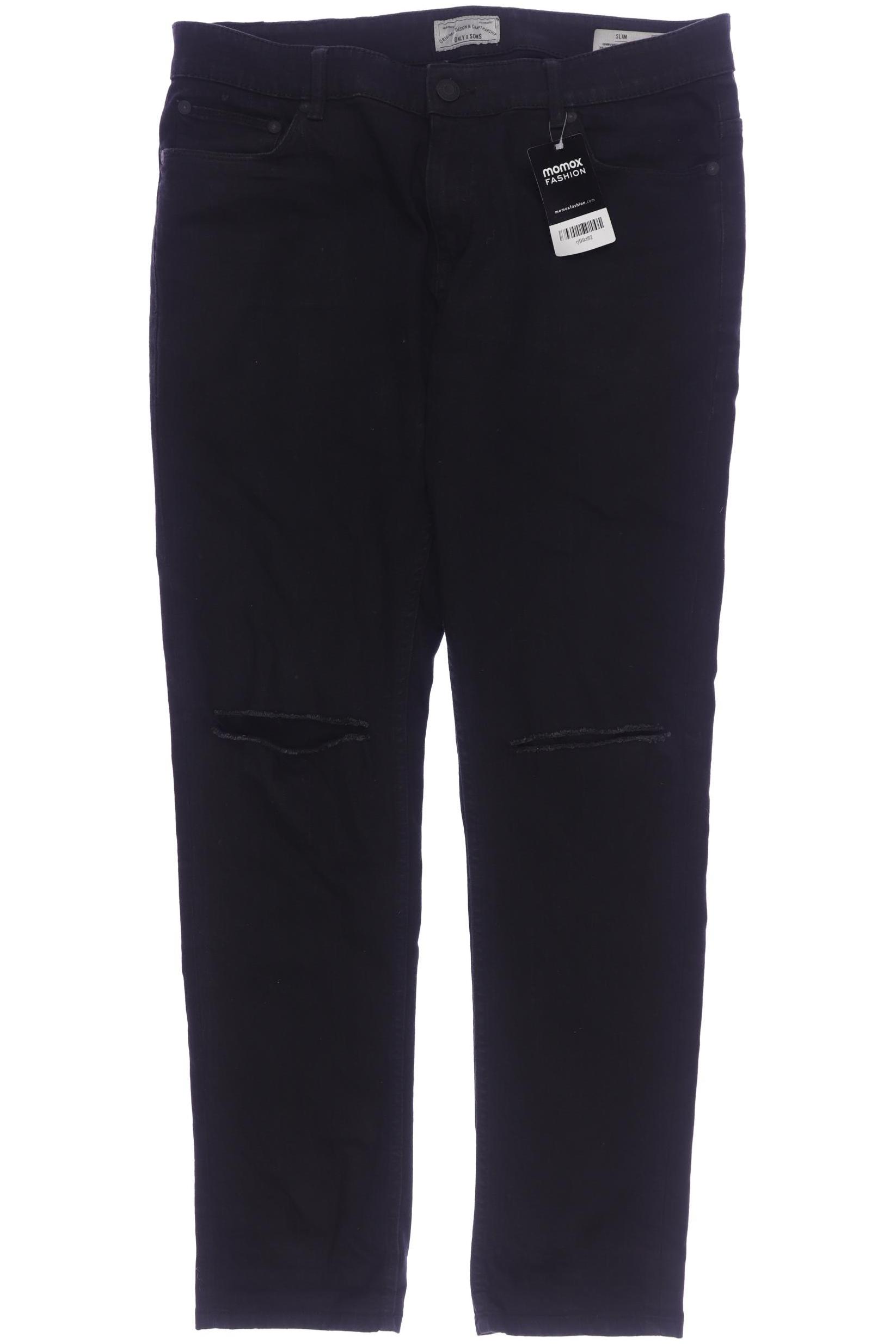 

Only & Sons Herren Jeans, schwarz, Gr. 33