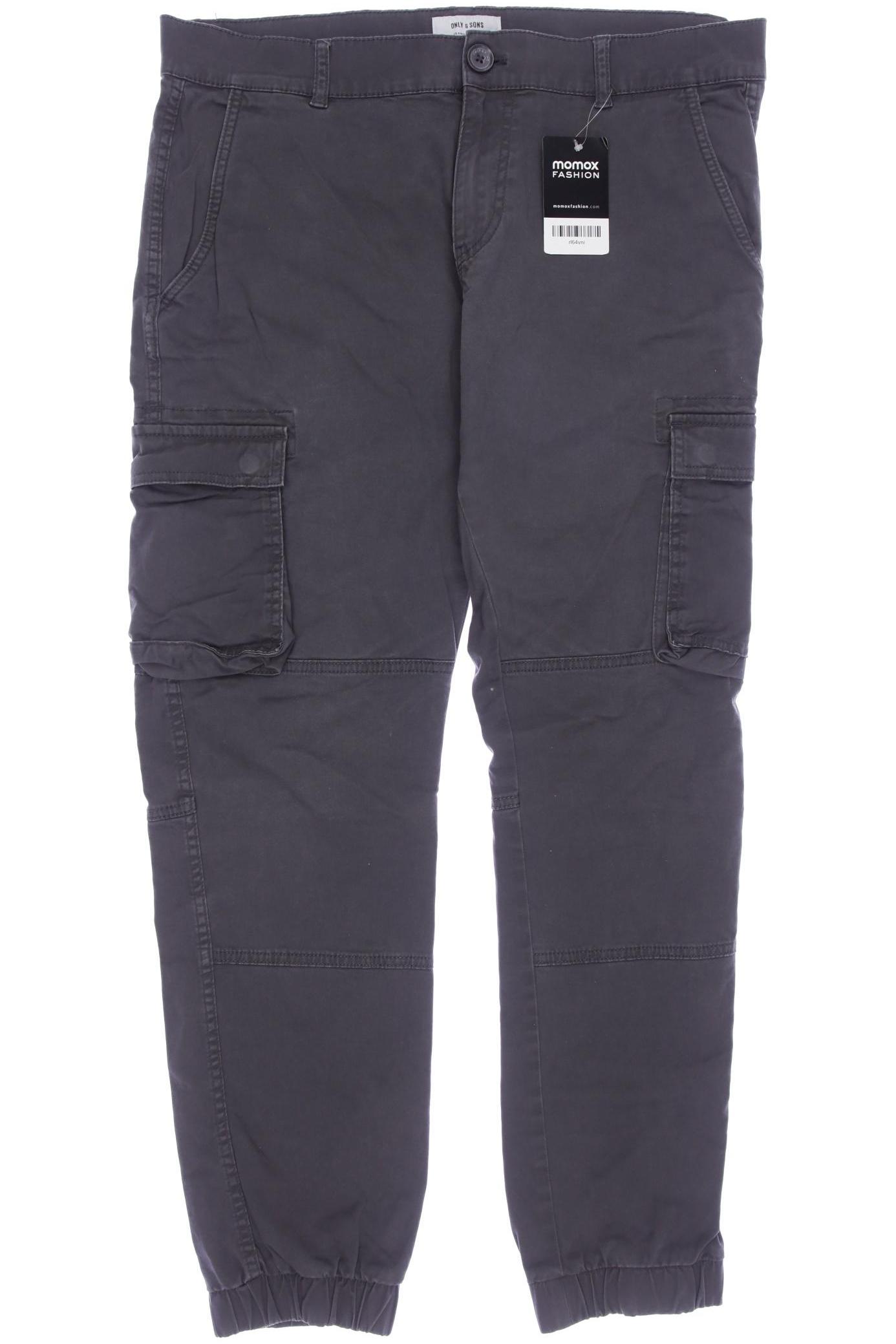 

Only & Sons Herren Stoffhose, grau, Gr. 34