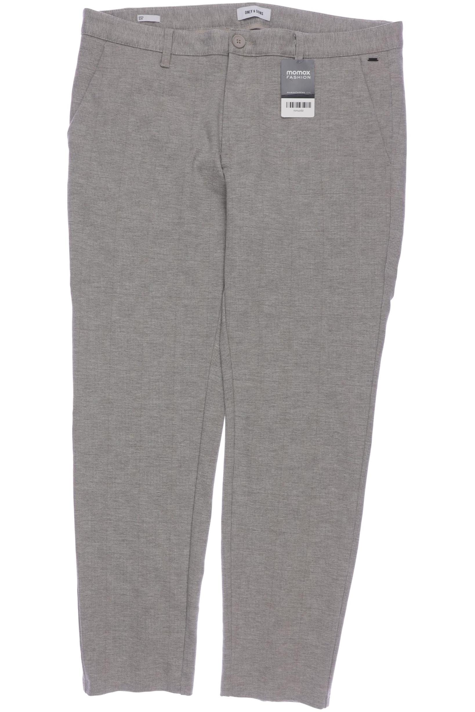

Only & Sons Herren Stoffhose, grau, Gr. 38