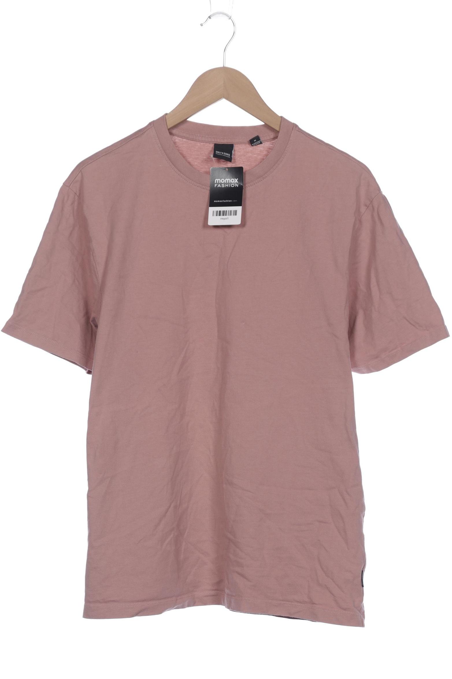 

Only & Sons Herren T-Shirt, pink, Gr. 48
