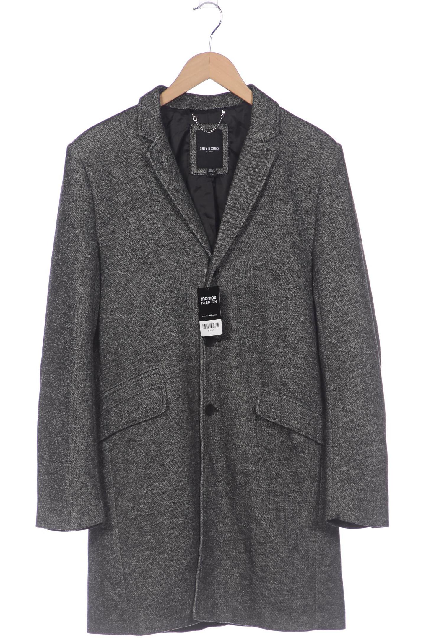 Thumbnail - Only &amp; Sons Herren Mantel, grau, Gr. 48