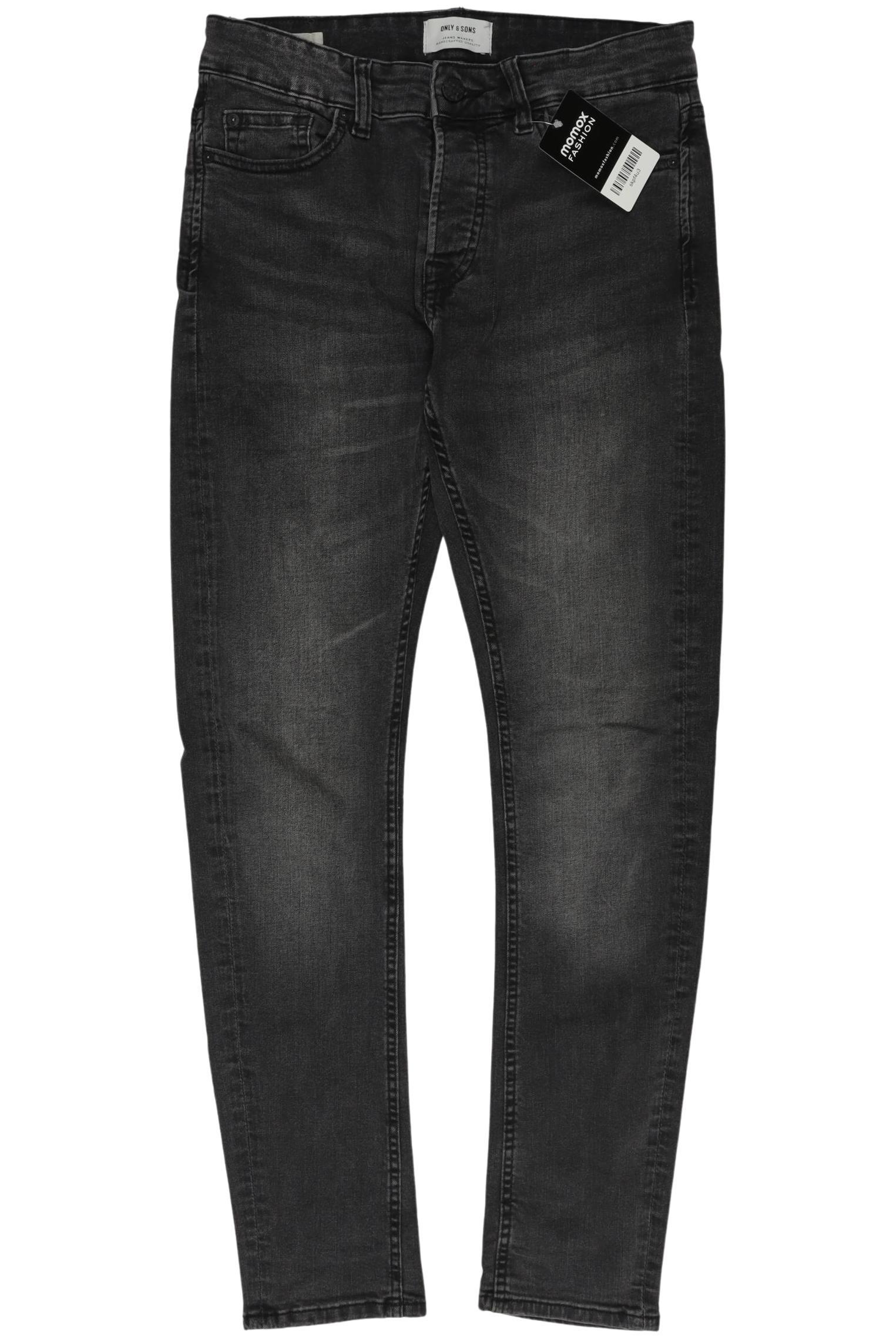 

Only & Sons Herren Jeans, grau, Gr. 28