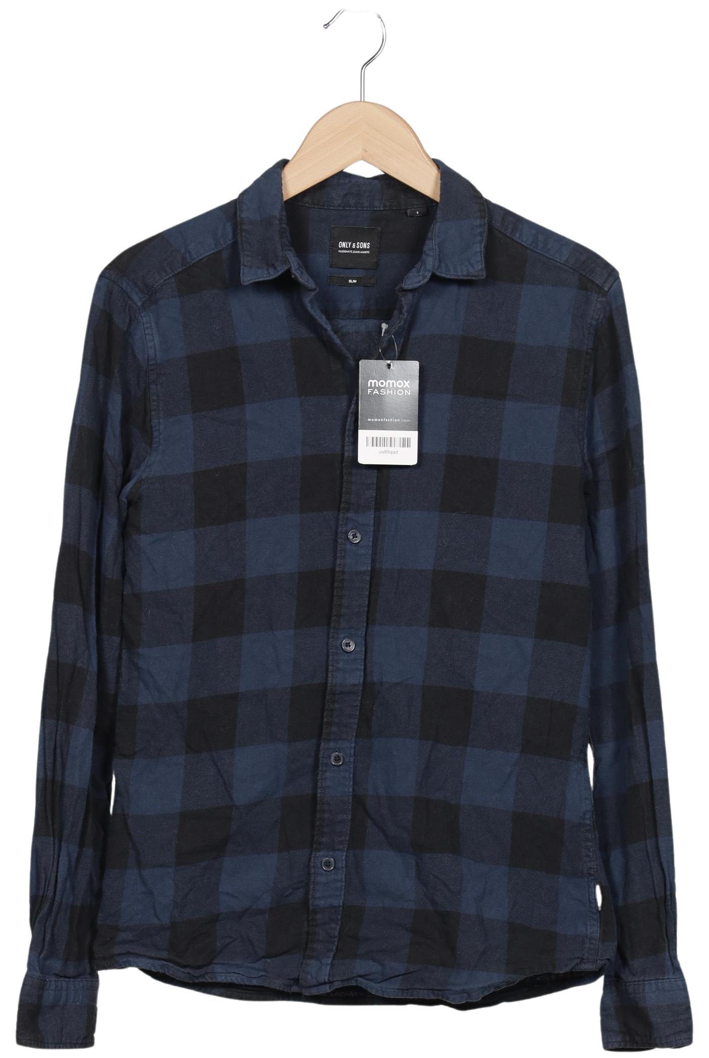 

Only & Sons Herren Hemd, marineblau, Gr. 46