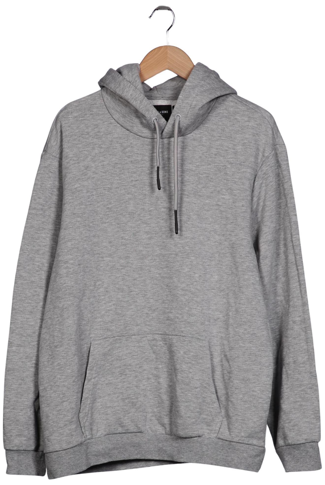 

Only & Sons Herren Kapuzenpullover, grau, Gr. 56