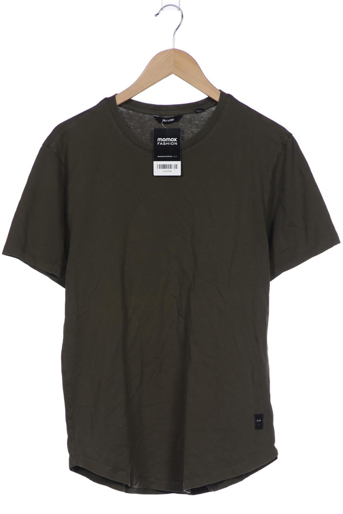 

Only & Sons Herren T-Shirt, grün, Gr. 52