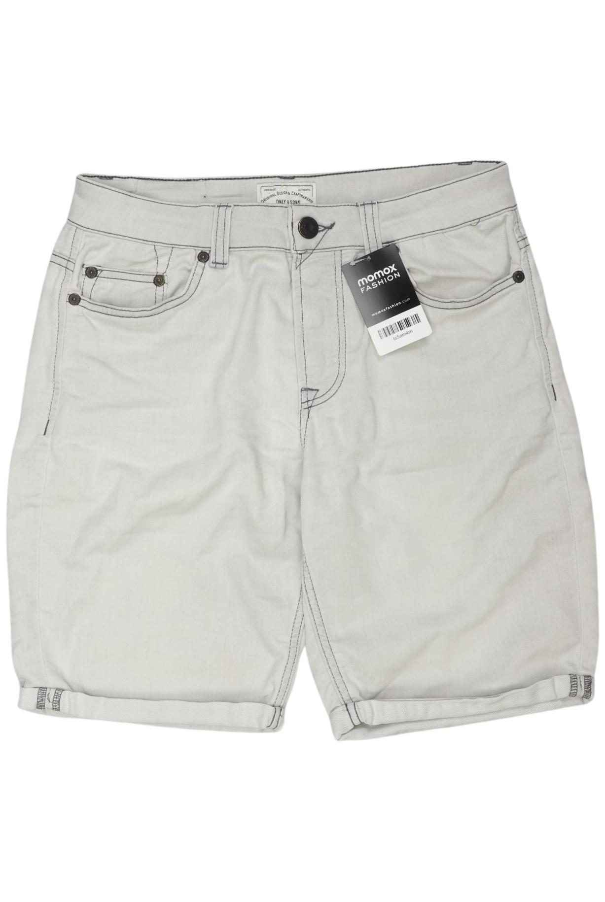 Thumbnail - Only &amp; Sons Herren Shorts, grau, Gr. 30