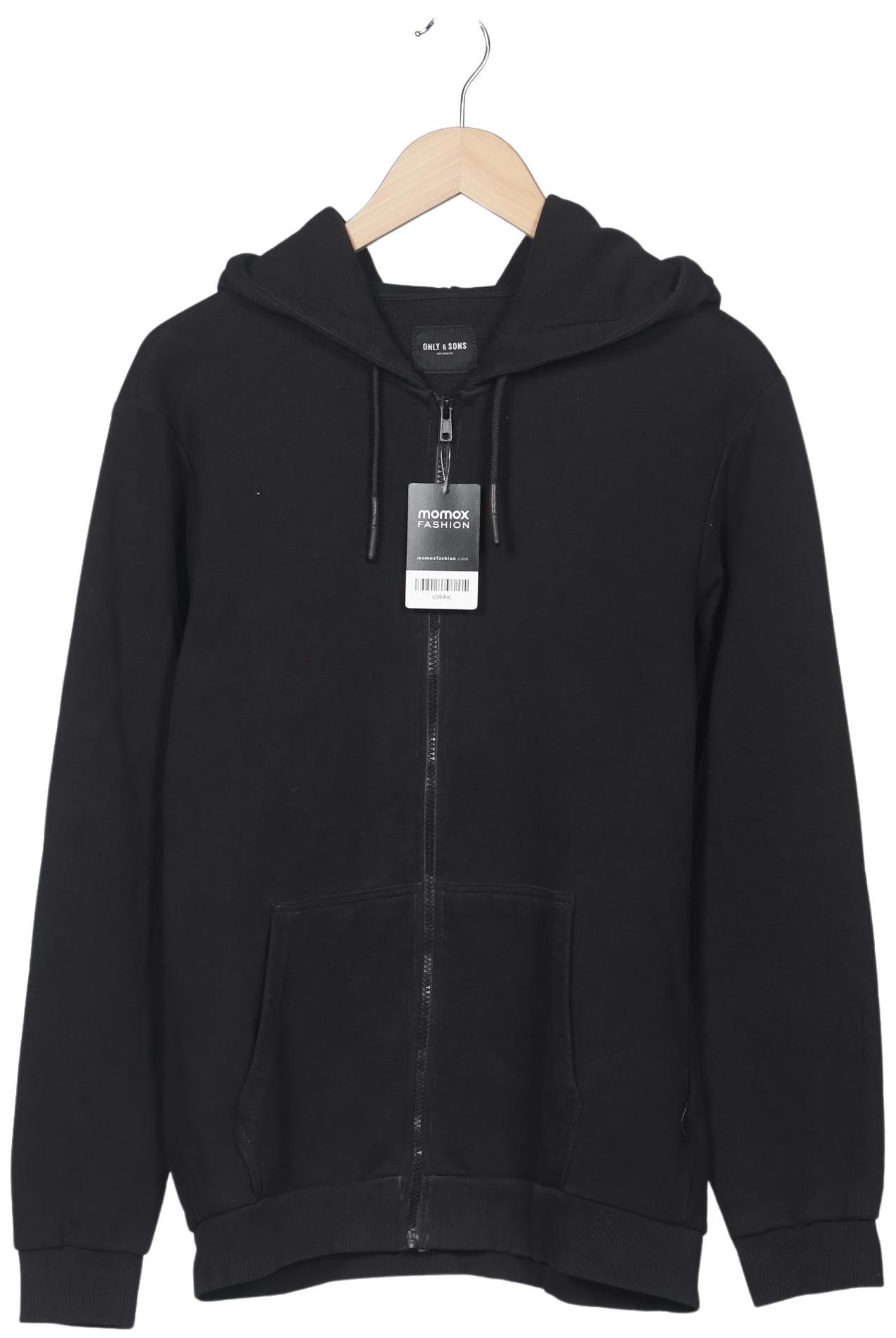 

Only & Sons Herren Kapuzenpullover, schwarz, Gr. 48