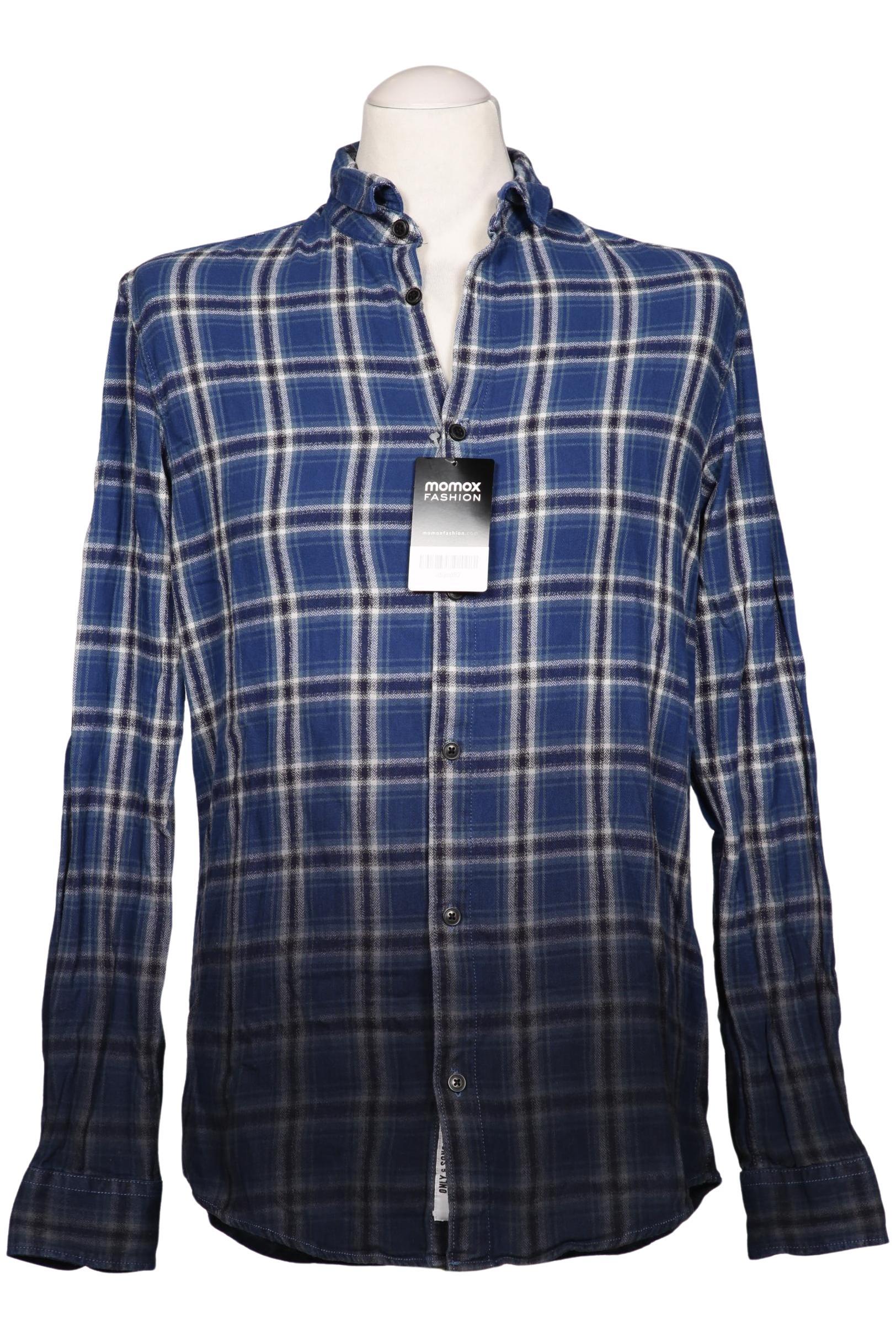 

Only & Sons Herren Hemd, marineblau, Gr. 48