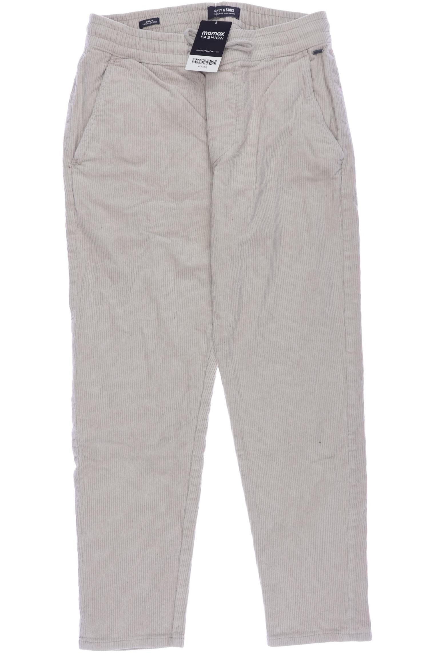 

Only & Sons Herren Stoffhose, beige, Gr. 0