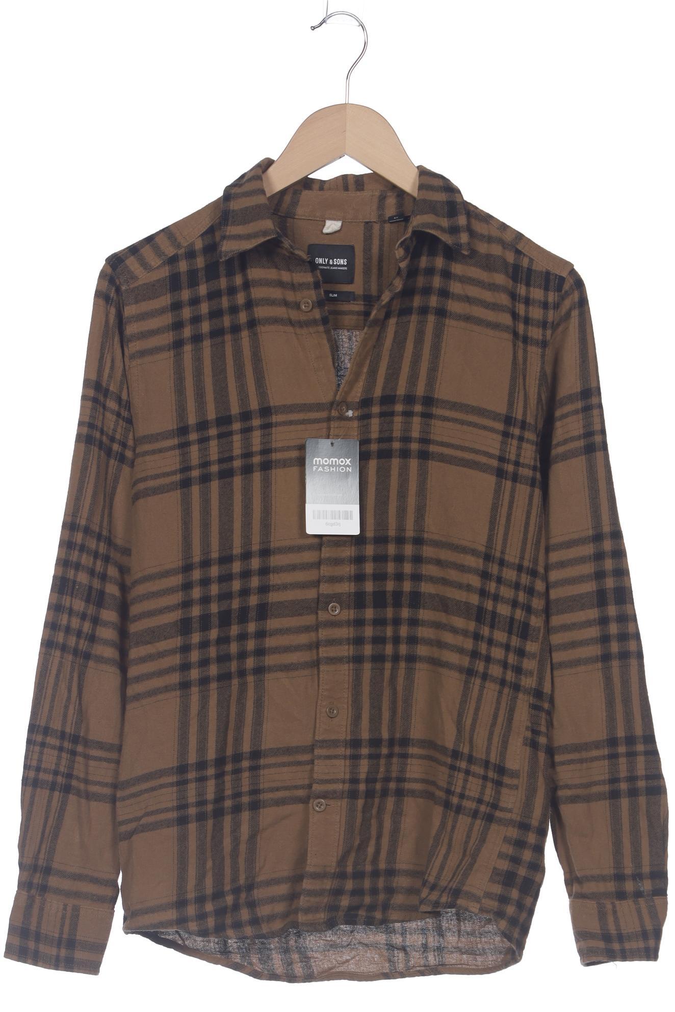 

Only & Sons Herren Hemd, braun, Gr. 44