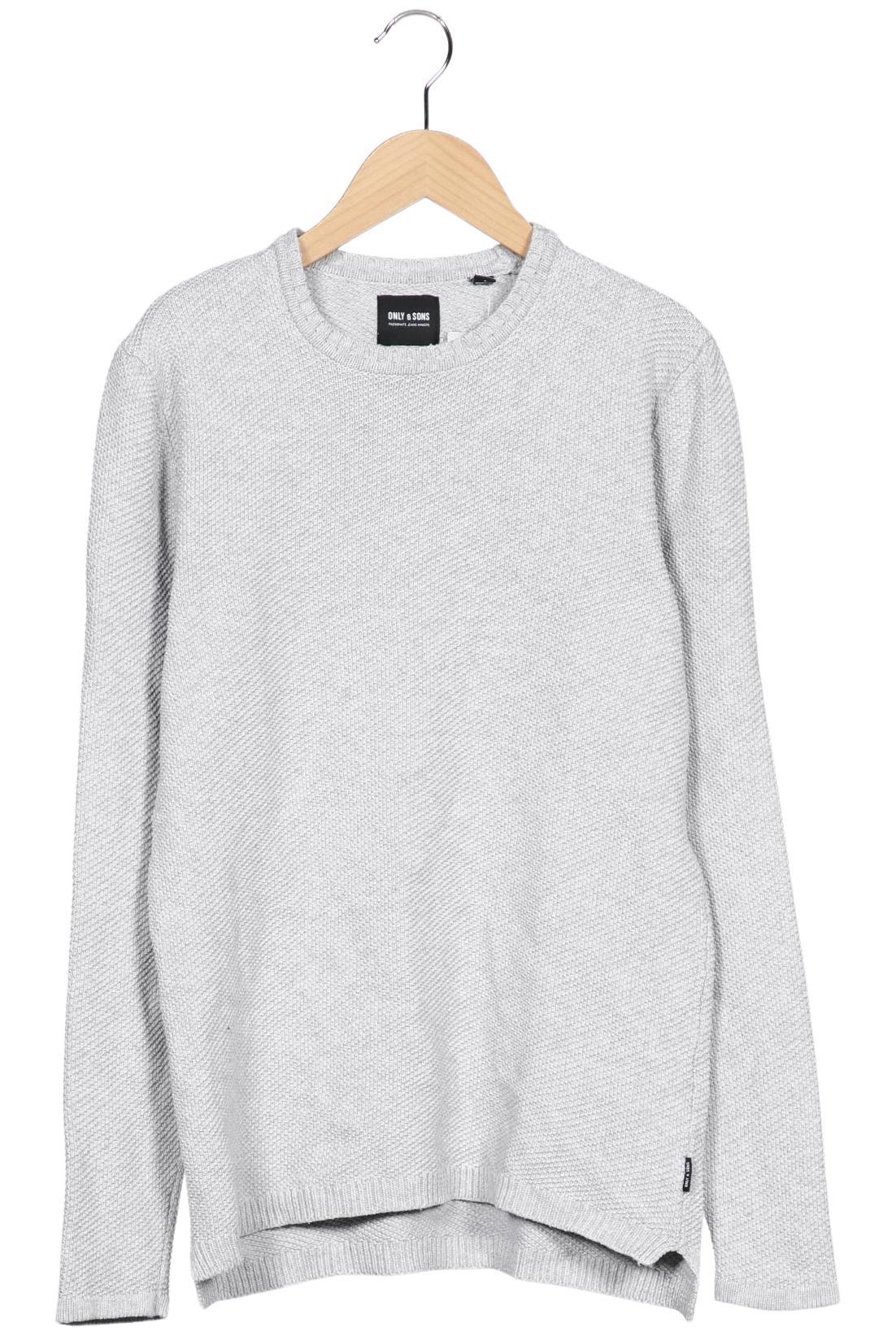

Only & Sons Herren Pullover, grau, Gr. 46