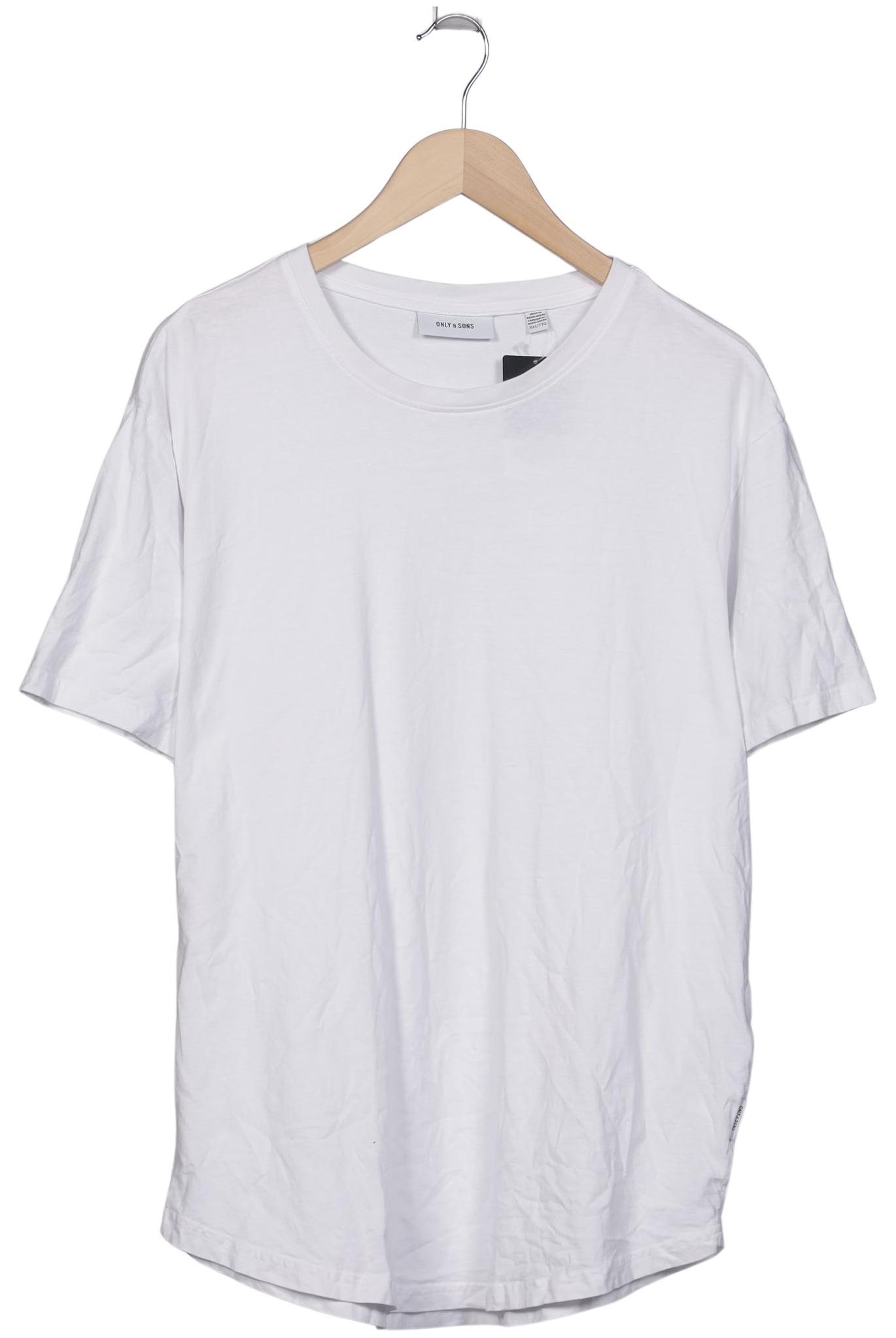 

Only & Sons Herren T-Shirt, weiß, Gr. 56