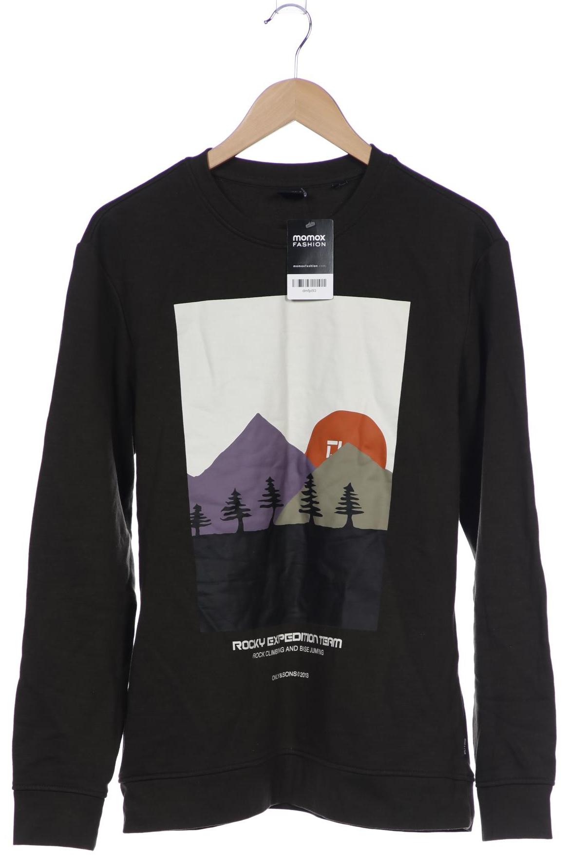 

Only & Sons Herren Sweatshirt, grün, Gr. 52
