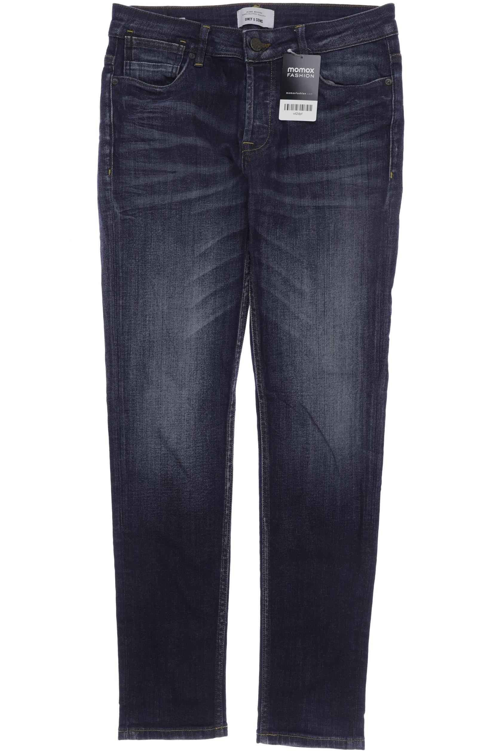 

Only & Sons Herren Jeans, bordeaux, Gr. 28