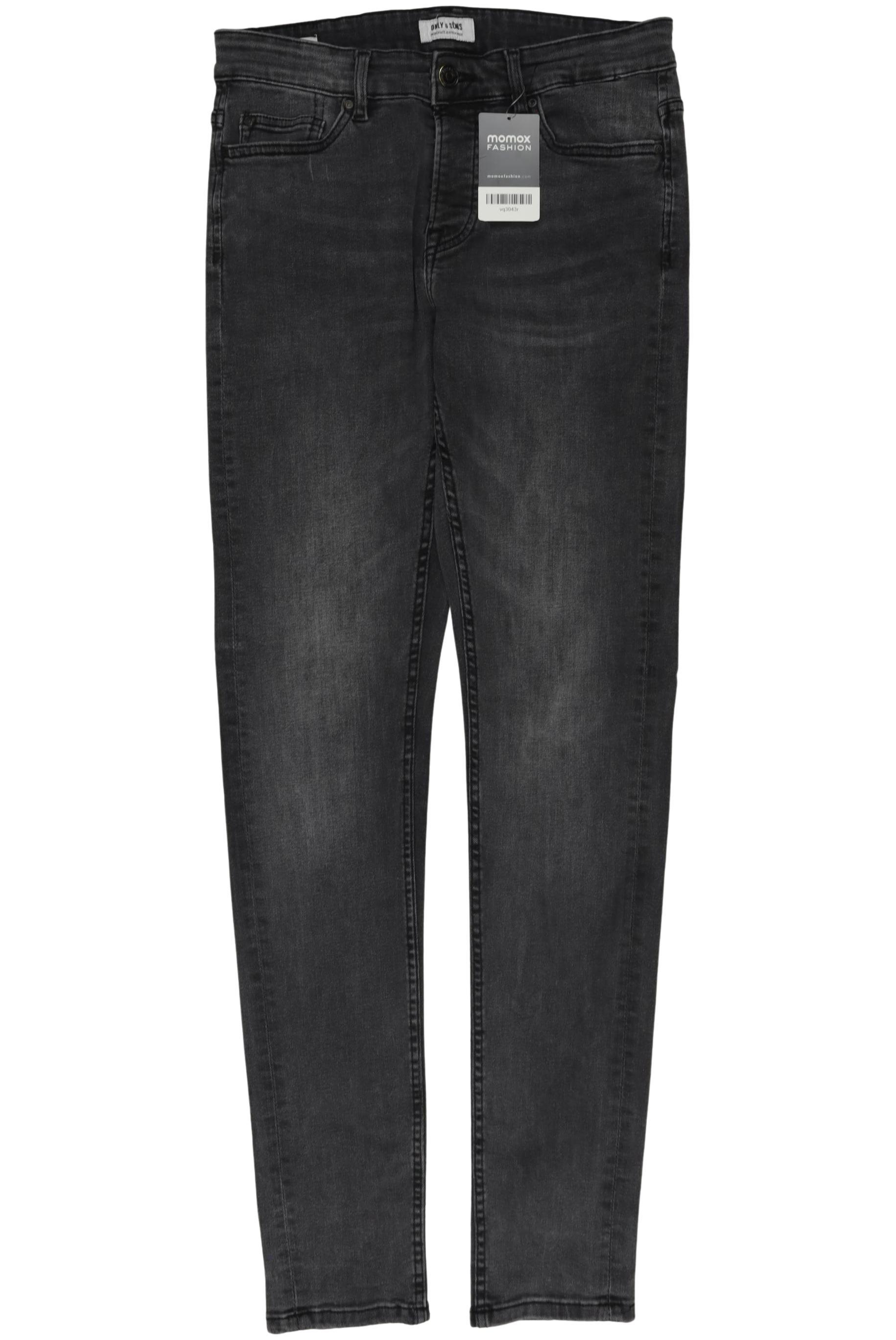 

Only & Sons Herren Jeans, grau, Gr. 28