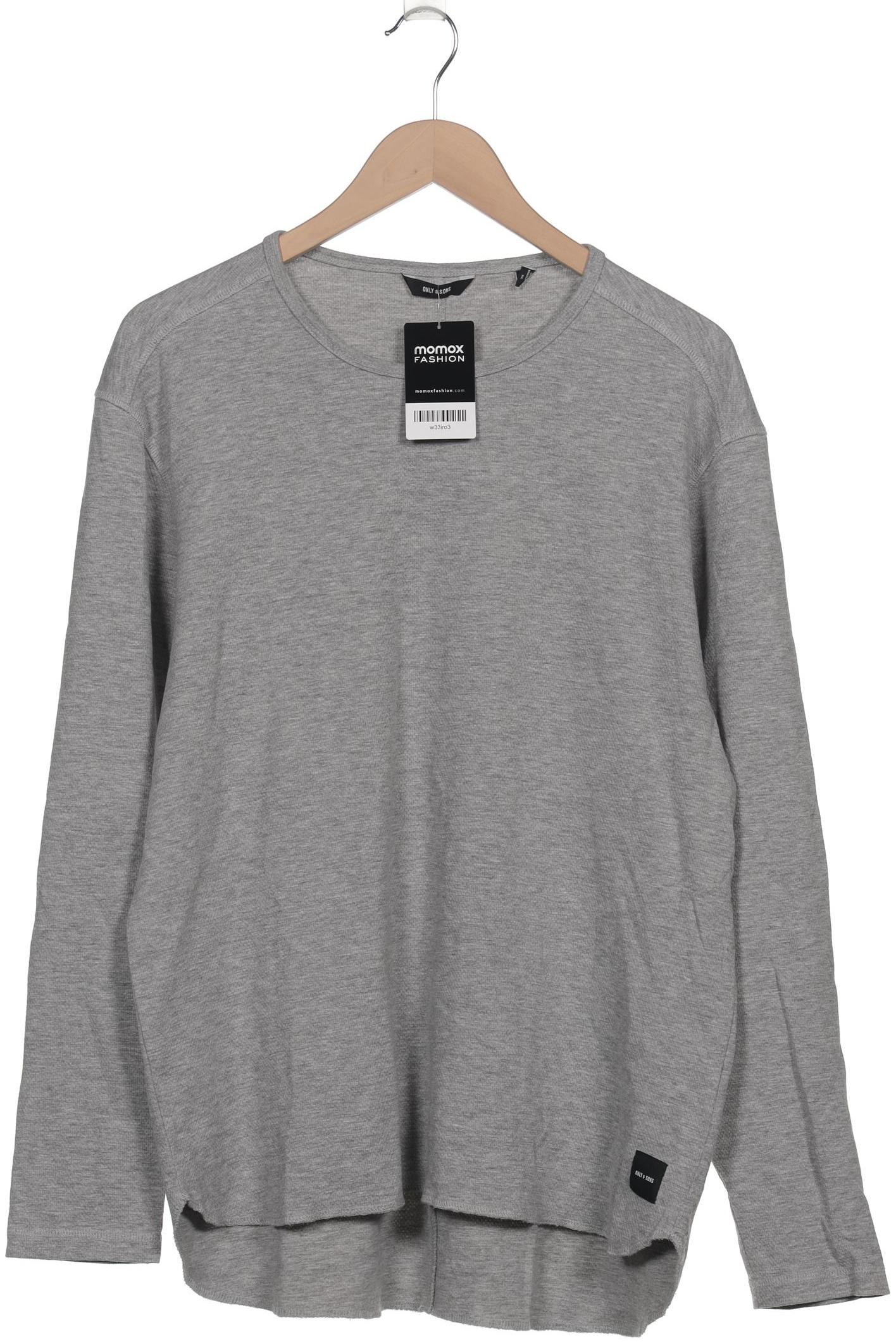 

Only & Sons Herren Sweatshirt, grau, Gr. 54