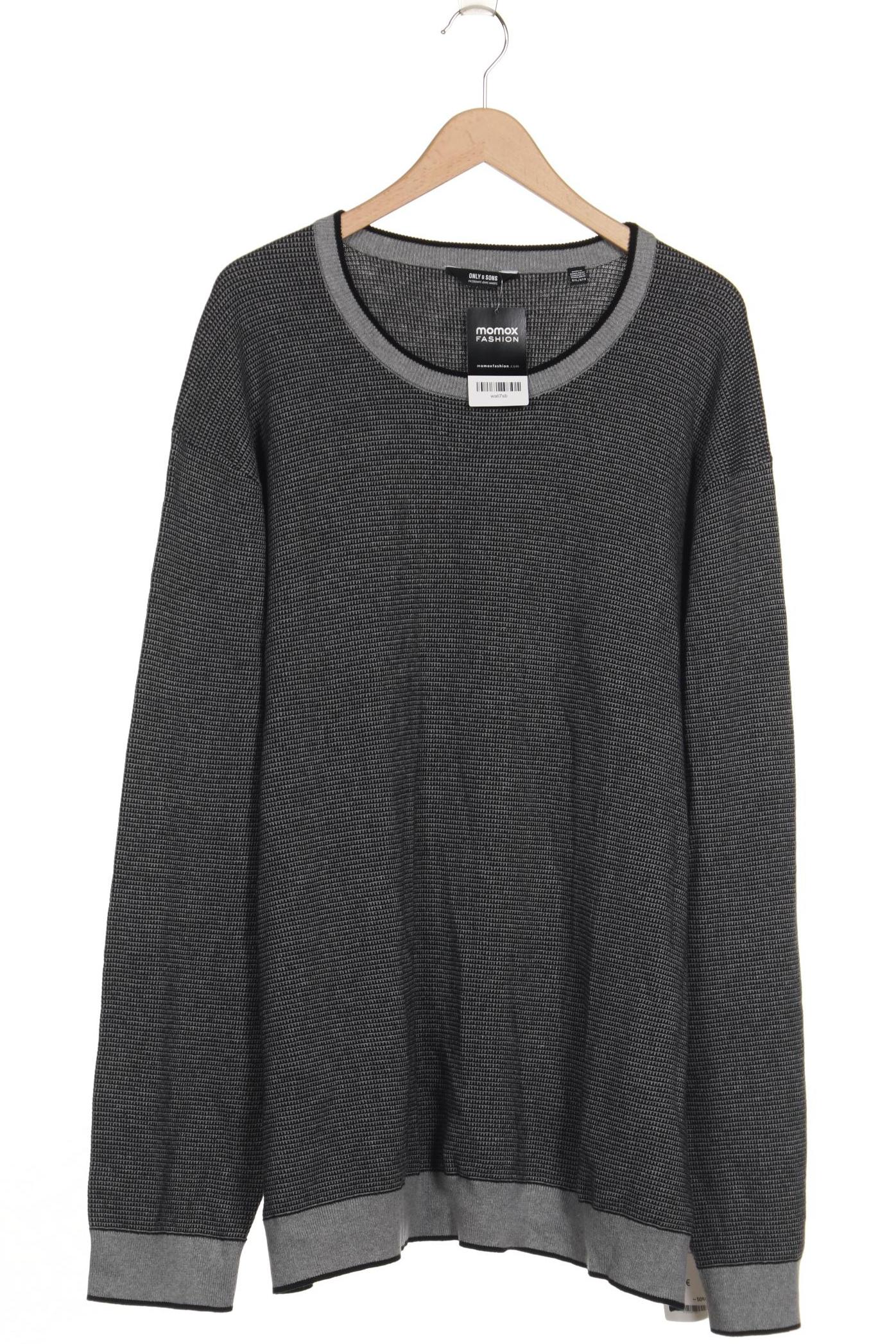 

Only & Sons Herren Pullover, grau, Gr. 62