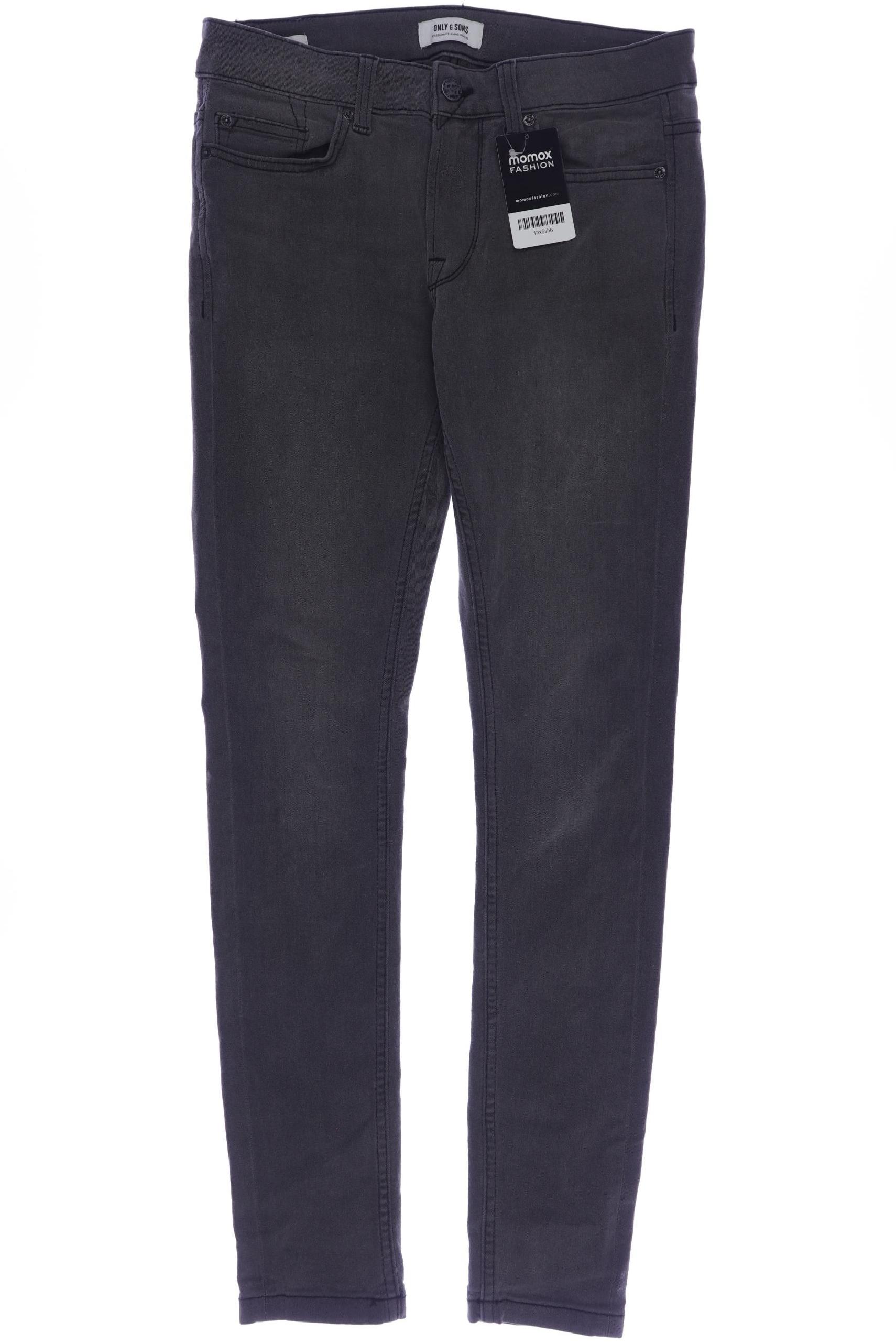 

Only & Sons Herren Jeans, grau, Gr. 28