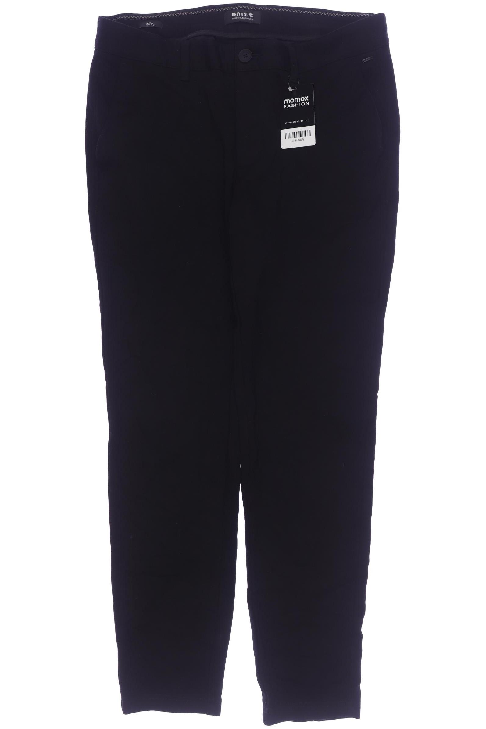 

Only & Sons Herren Stoffhose, schwarz, Gr. 33