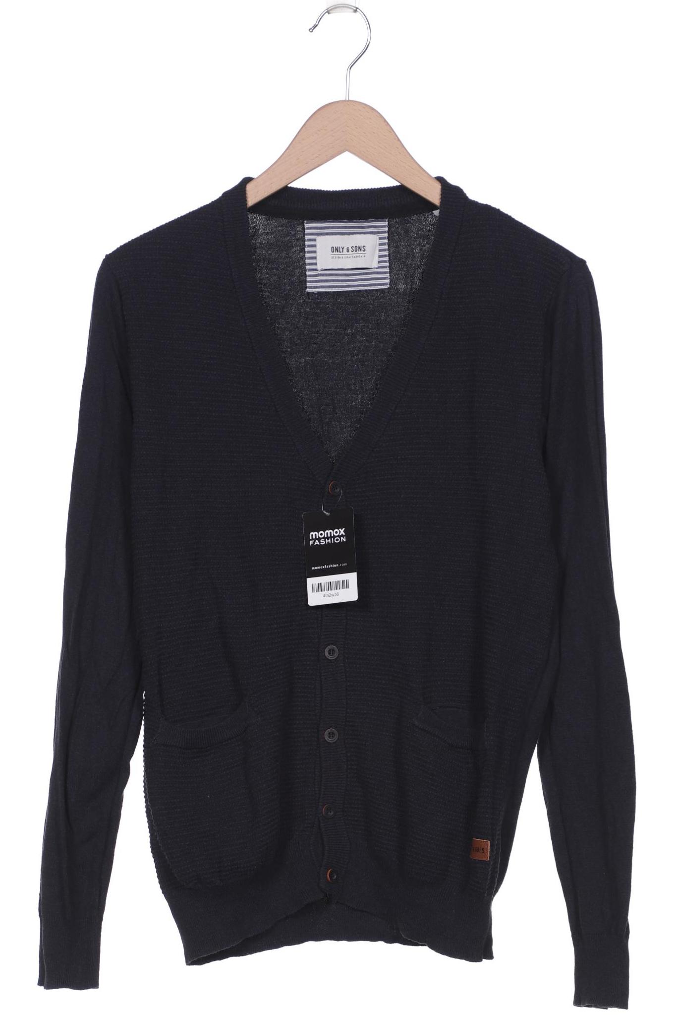

Only & Sons Herren Strickjacke, marineblau, Gr. 48