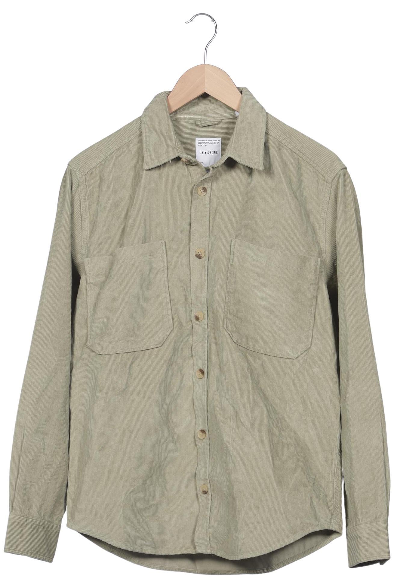 Thumbnail - Only &amp; Sons Herren Hemd, grün, Gr. 46