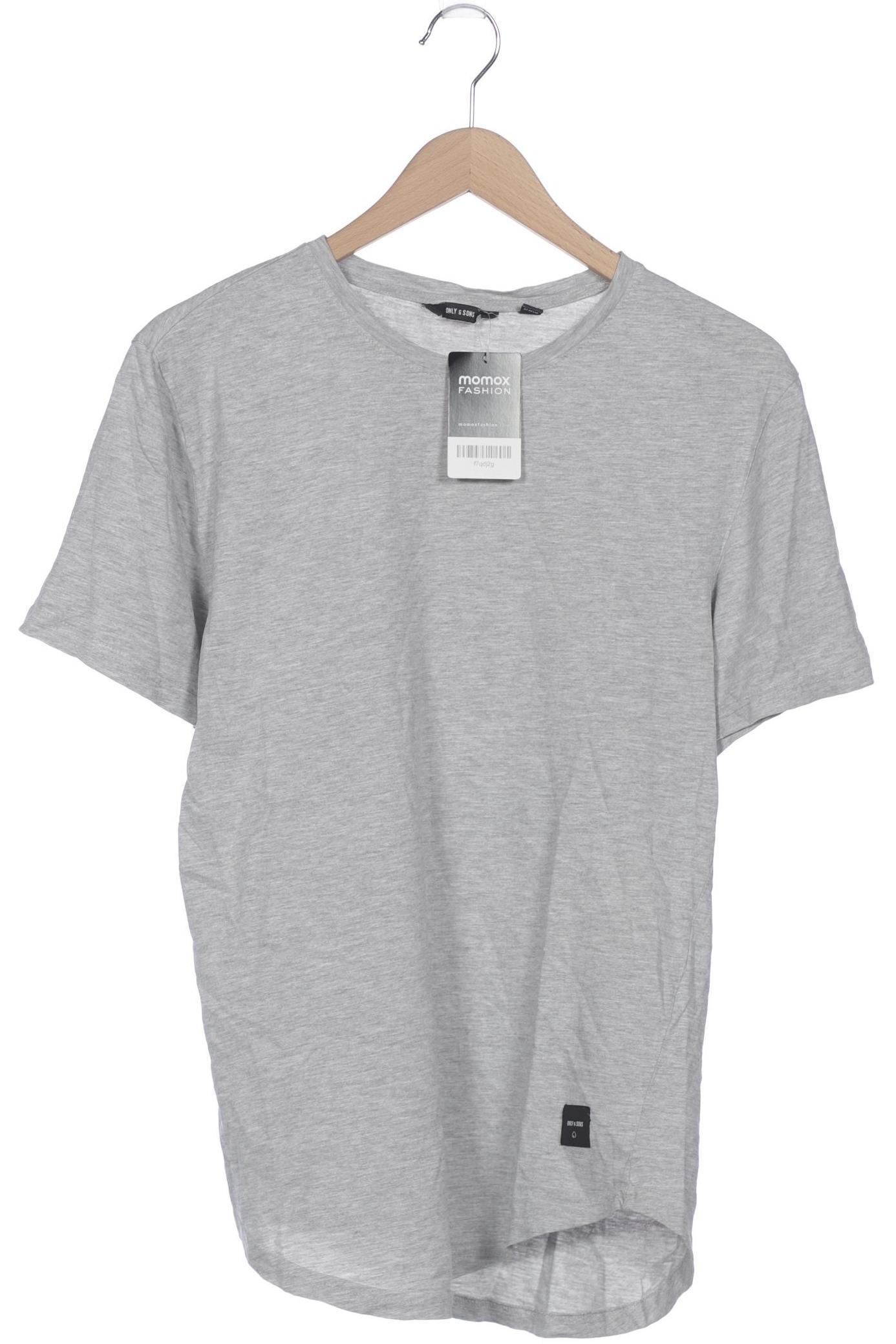 

Only & Sons Herren T-Shirt, grau, Gr. 48