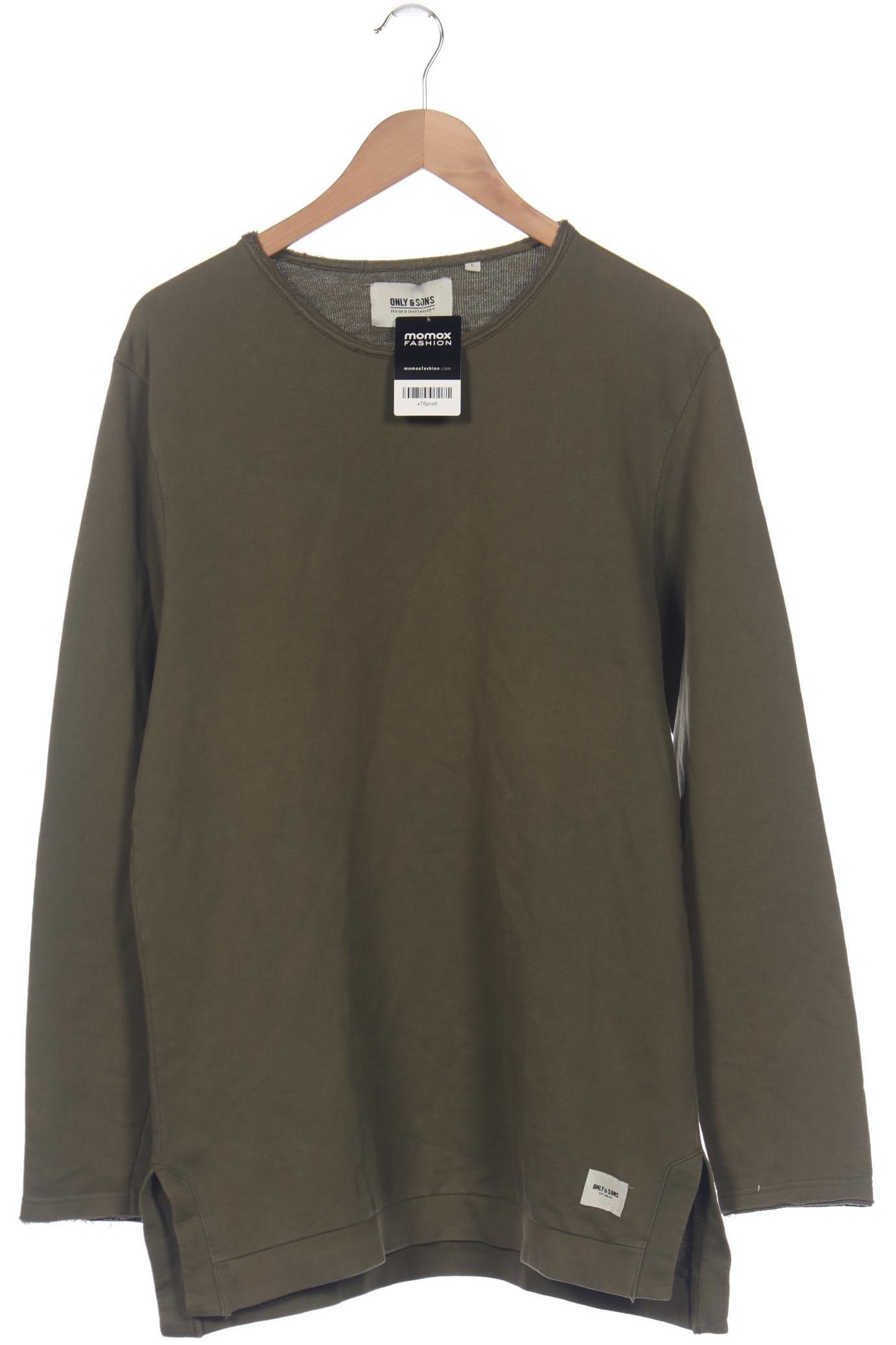 

Only & Sons Herren Sweatshirt, grün, Gr. 52