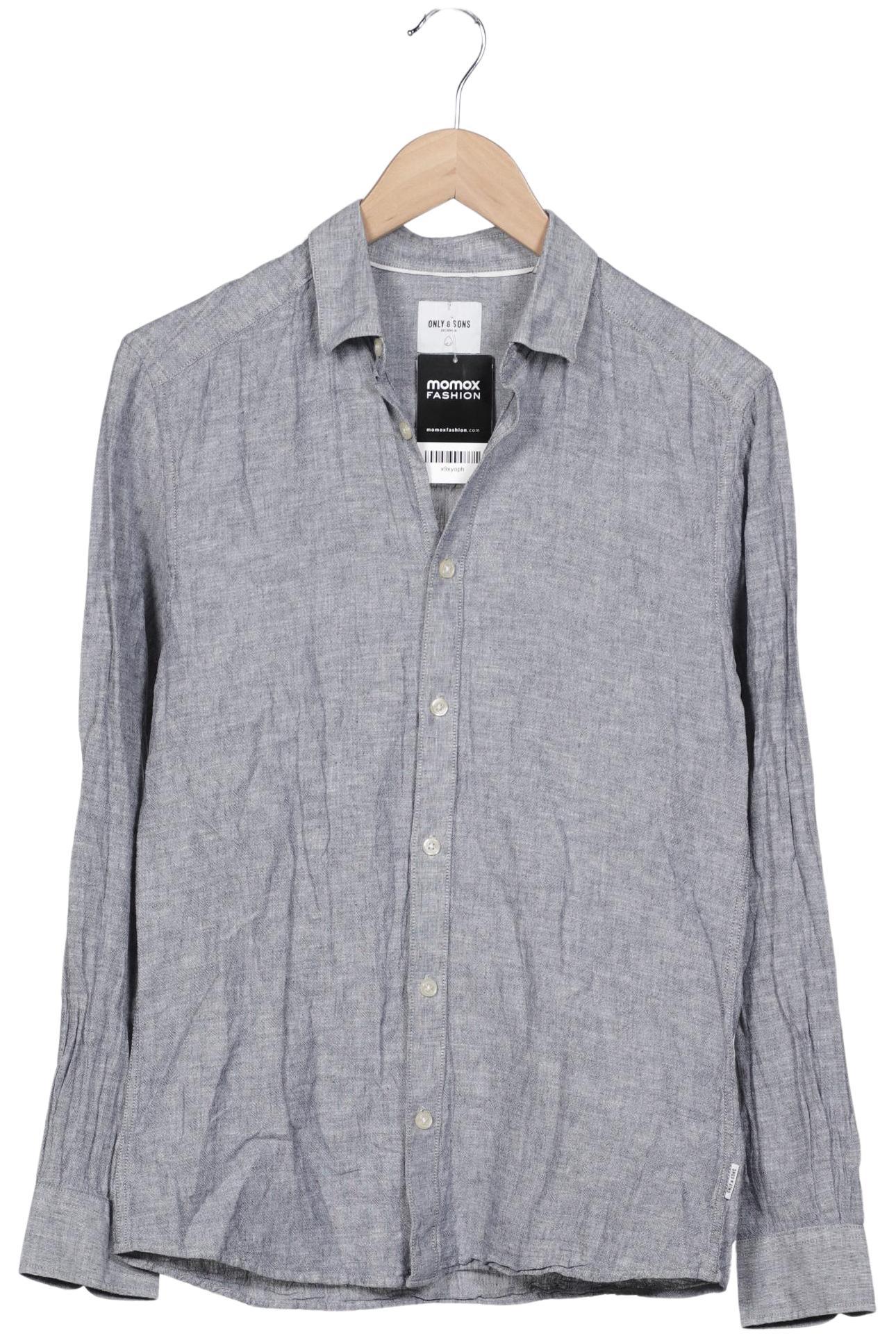

Only & Sons Herren Hemd, blau, Gr. 46