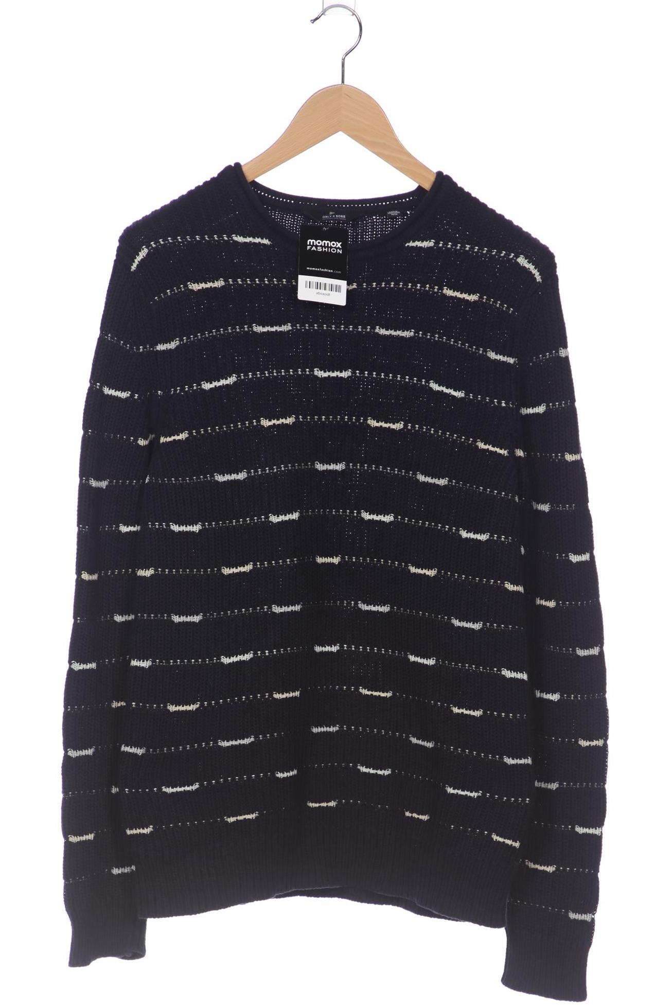 

Only & Sons Herren Pullover, marineblau, Gr. 48