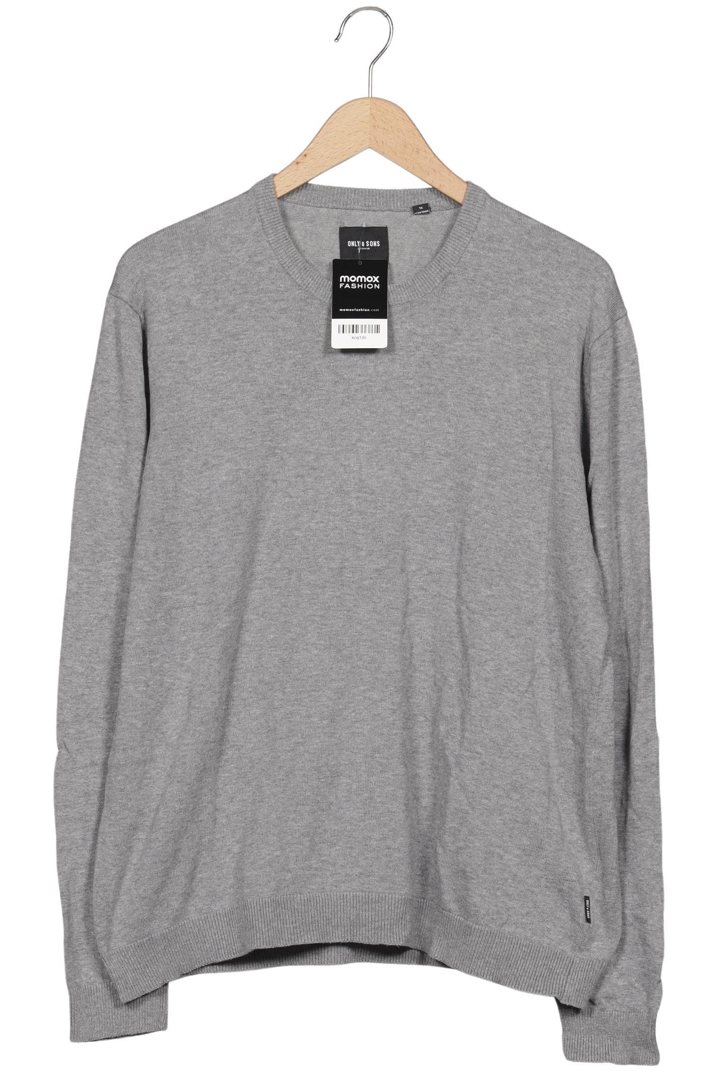 

Only & Sons Herren Pullover, grau, Gr. 54