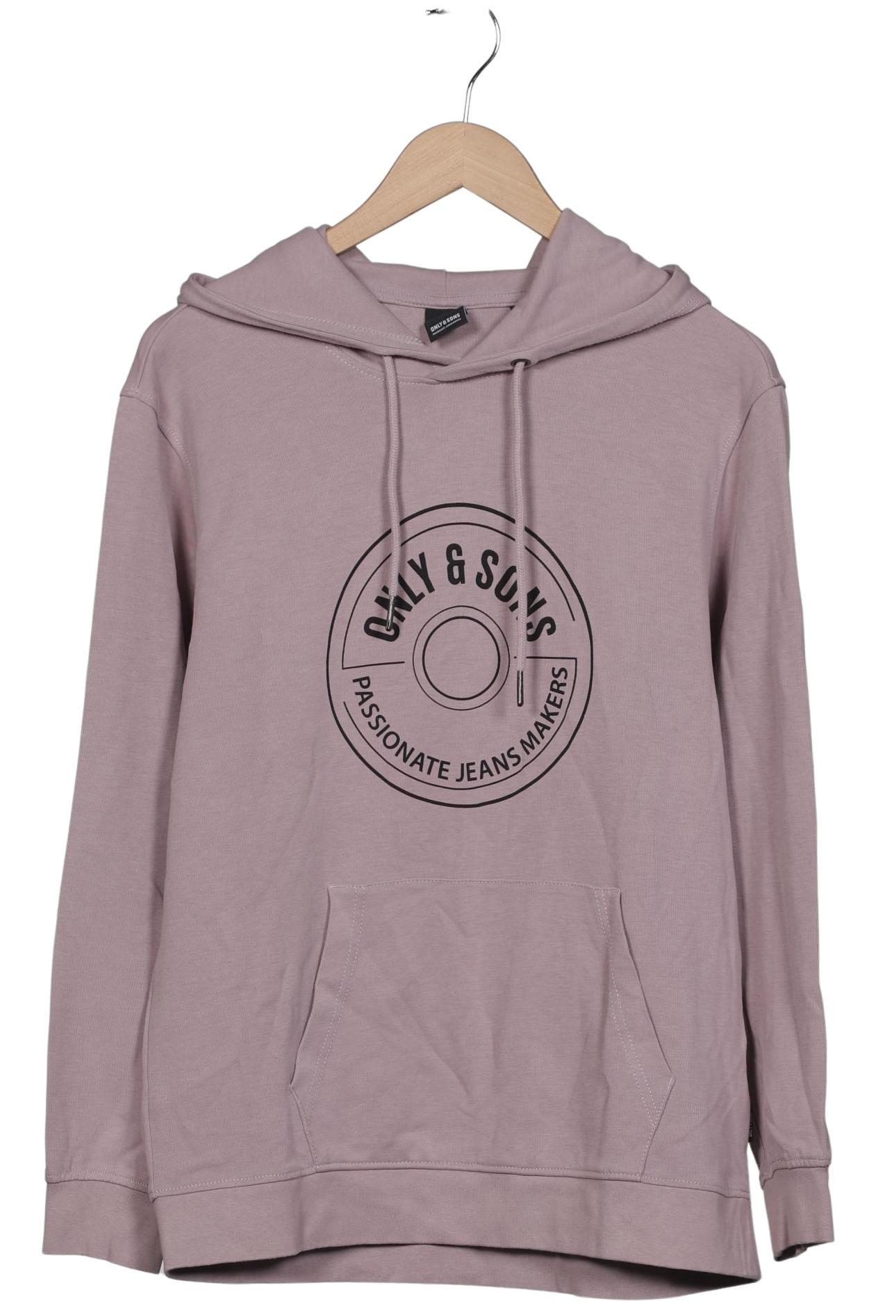 Thumbnail - Only &amp; Sons Herren Kapuzenpullover, pink, Gr. 48