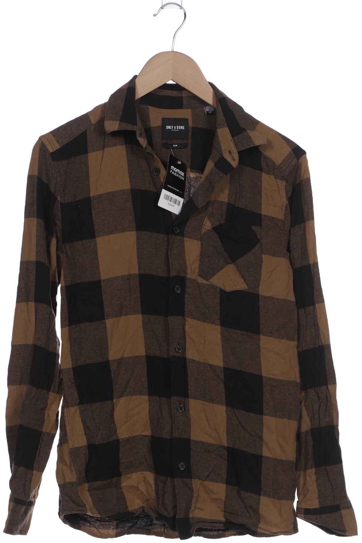 

Only & Sons Herren Hemd, braun, Gr. 46