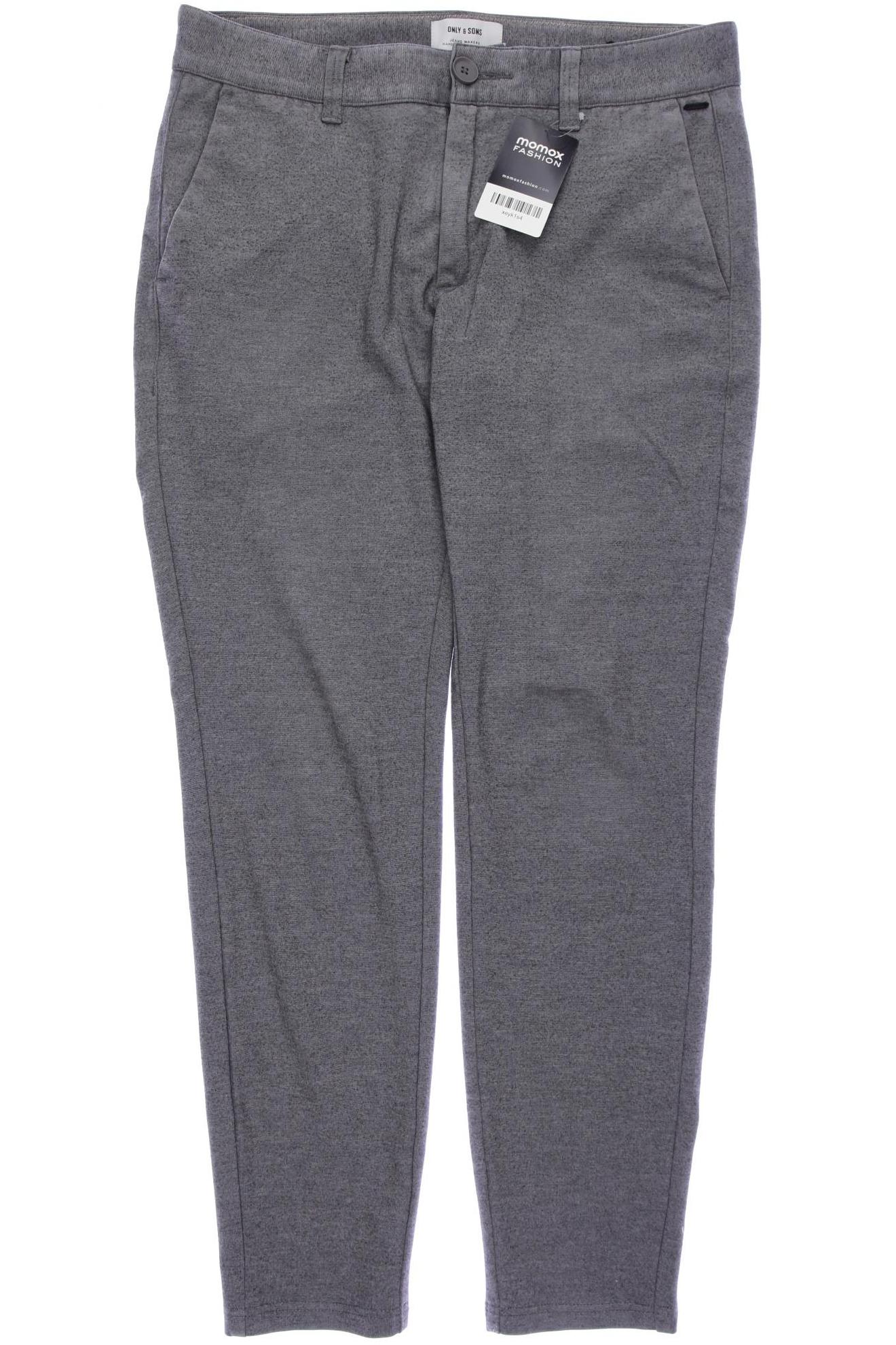 

Only & Sons Herren Stoffhose, grau, Gr. 30