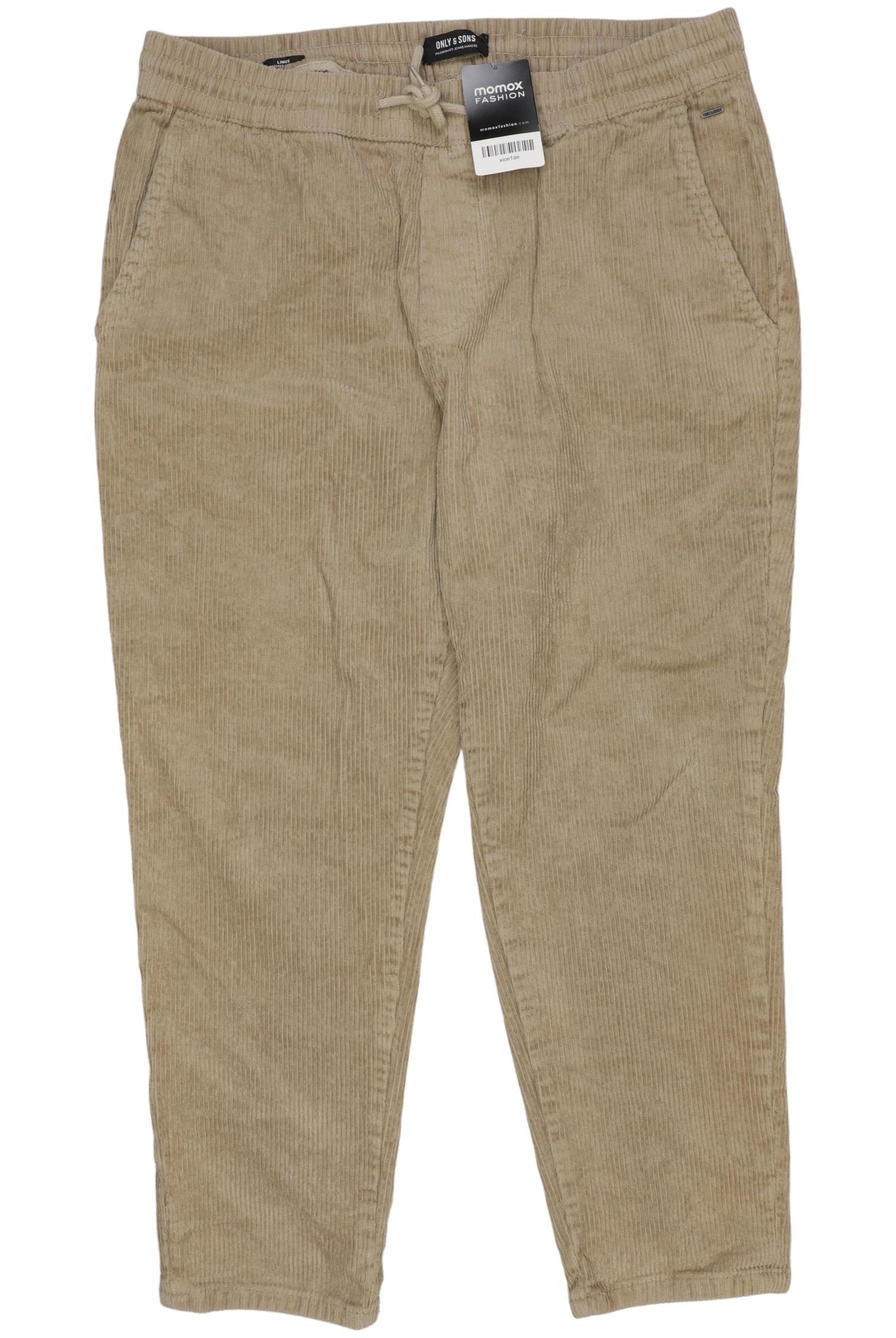 

Only & Sons Herren Stoffhose, beige, Gr. 0