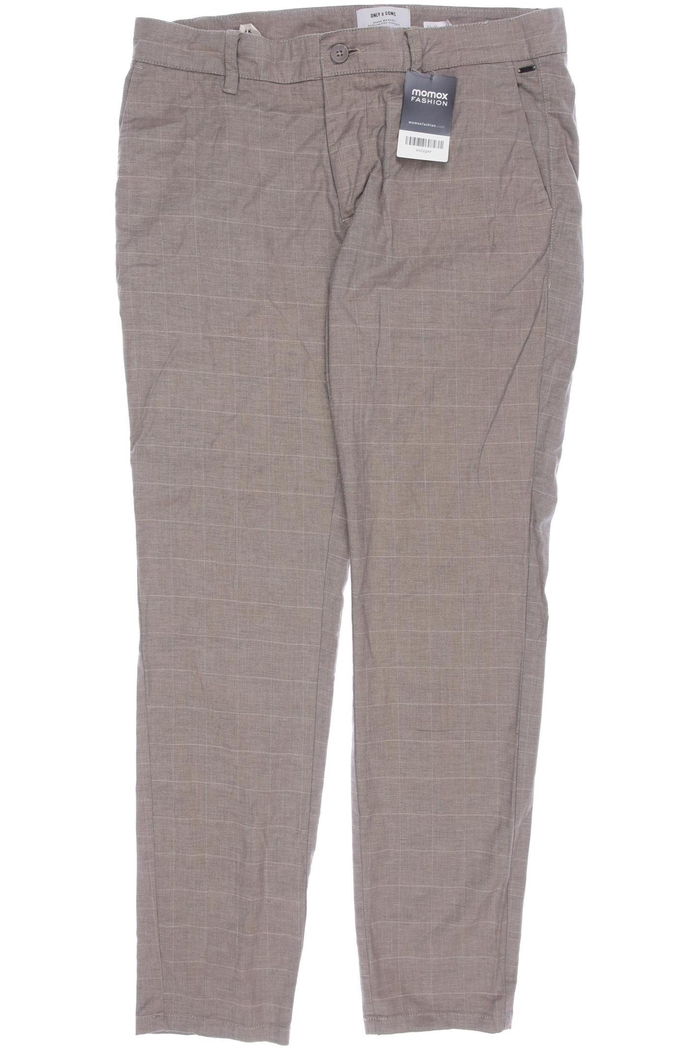 

Only & Sons Herren Stoffhose, beige, Gr. 32