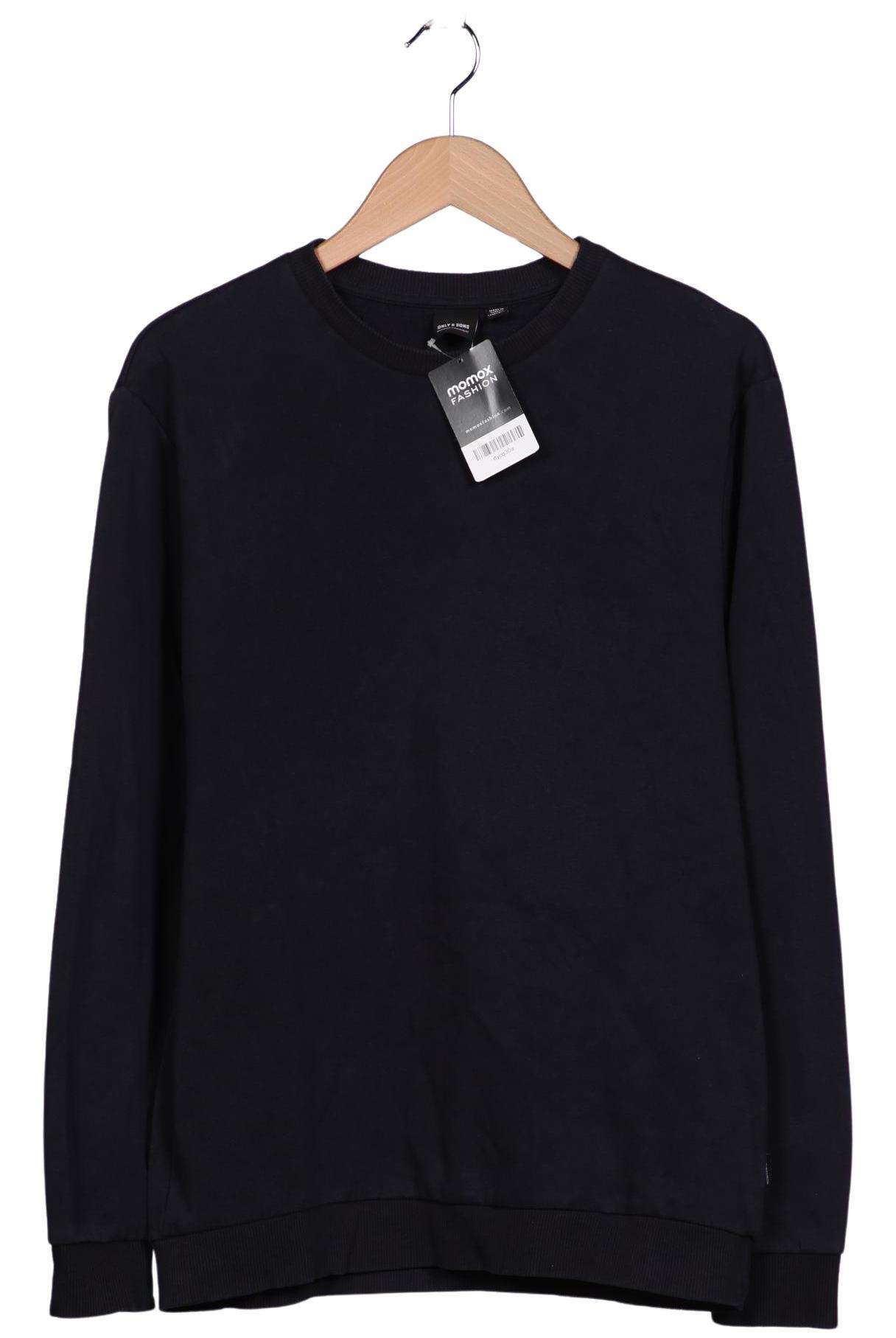 Thumbnail - Only &amp; Sons Herren Sweatshirt, marineblau, Gr. 52