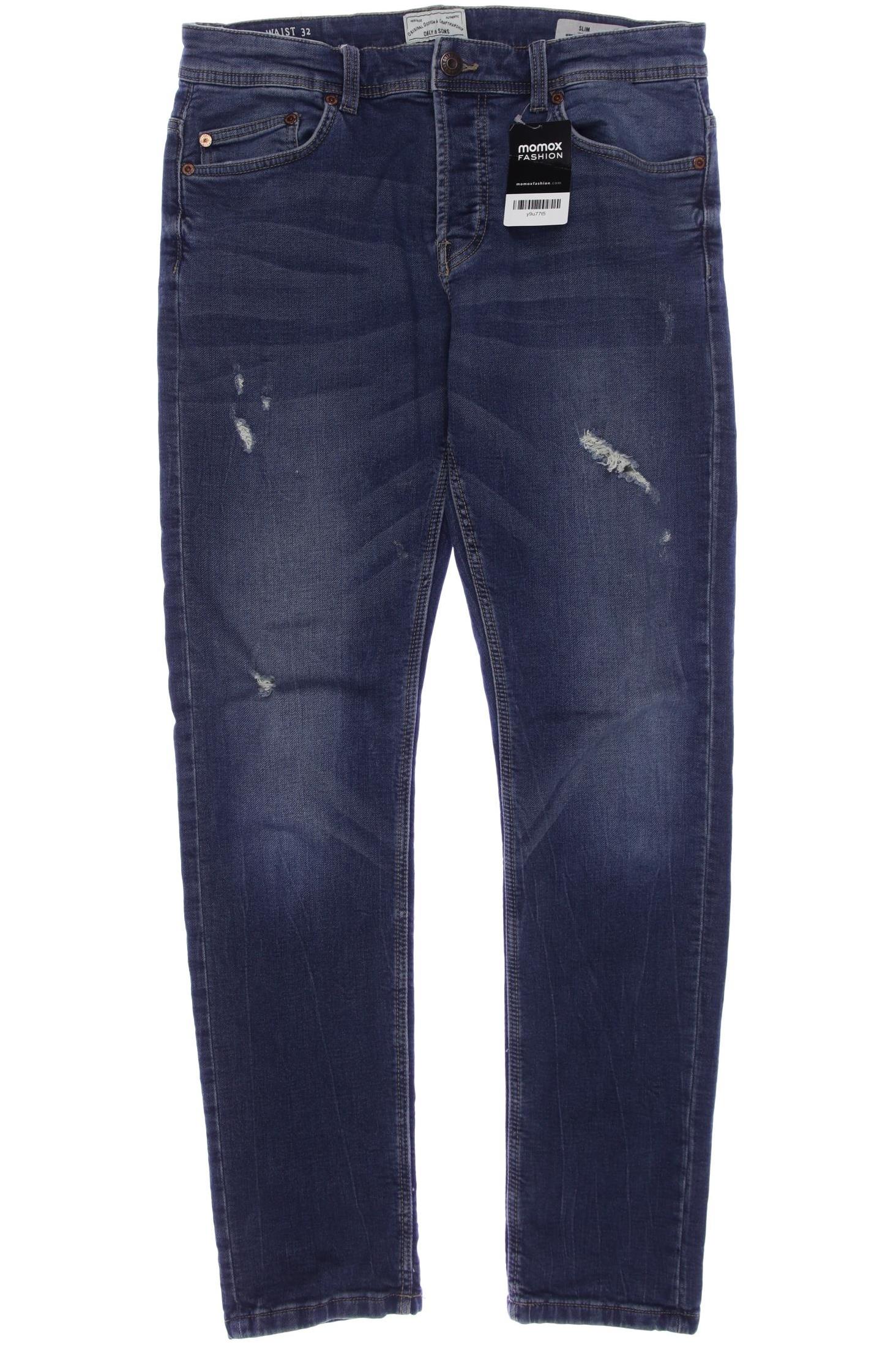 

Only & Sons Herren Jeans, blau, Gr. 32