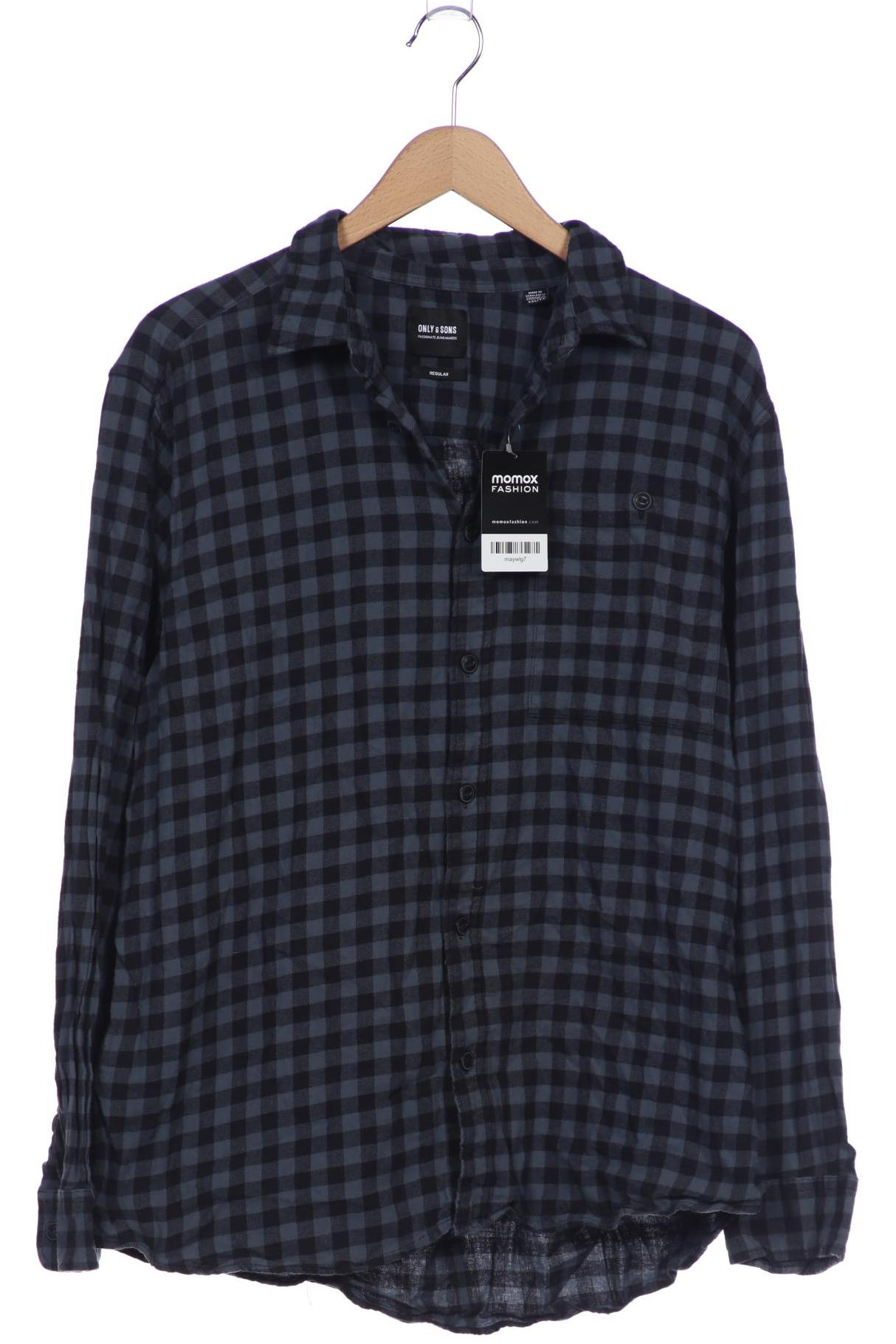 

Only & Sons Herren Hemd, blau, Gr. 56