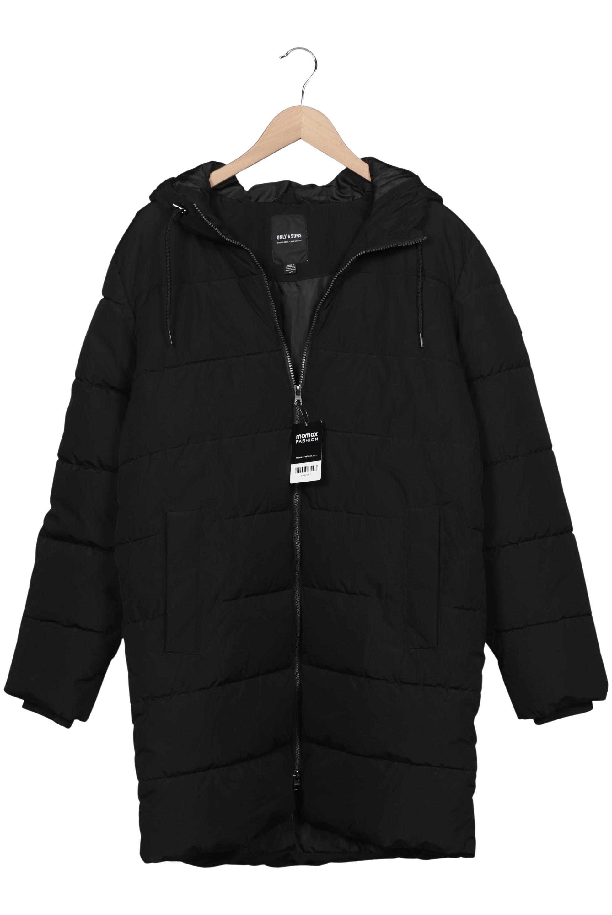 

Only & Sons Herren Mantel, schwarz, Gr. 52