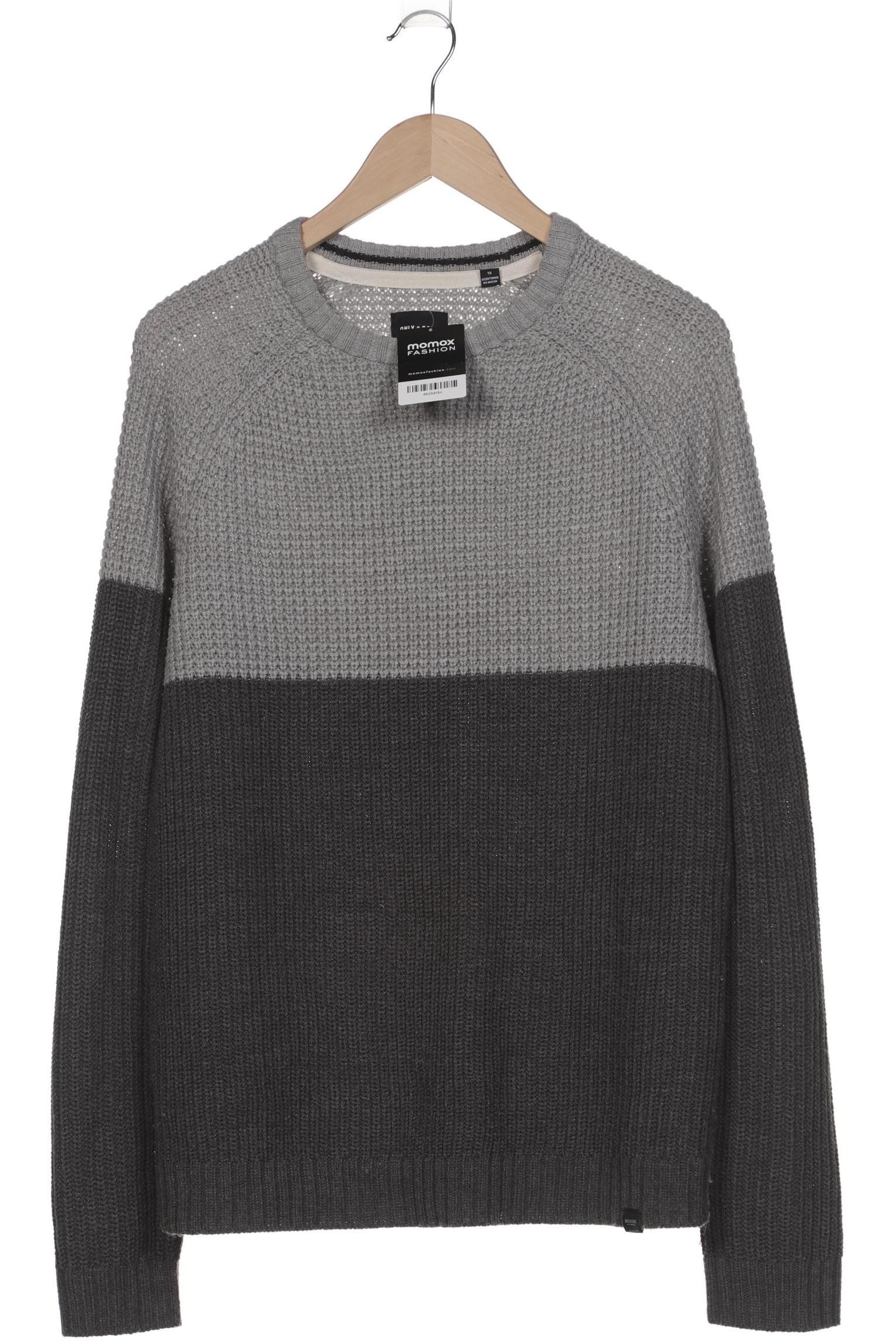 

Only & Sons Herren Pullover, grau, Gr. 54