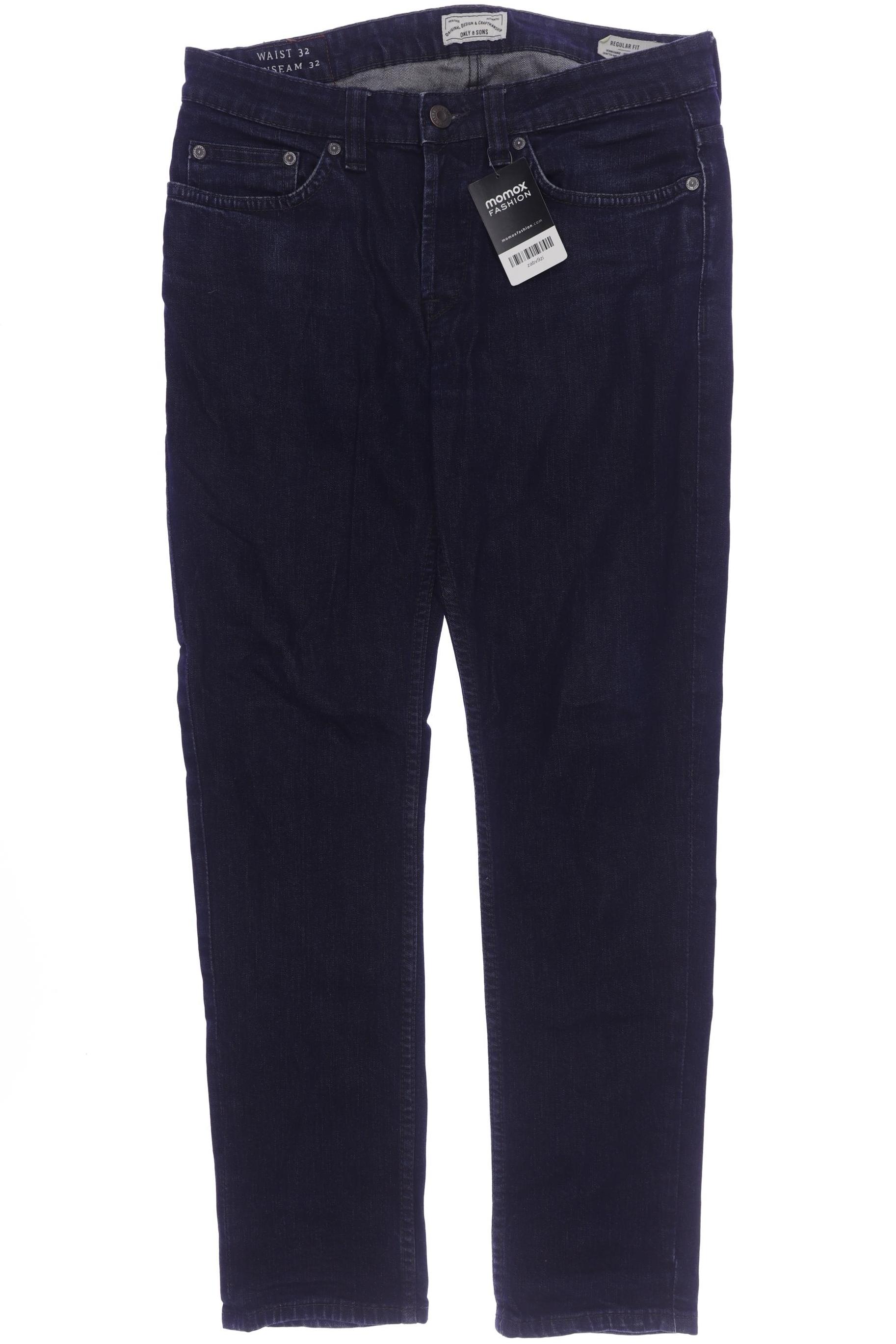 

Only & Sons Herren Jeans, marineblau, Gr. 32