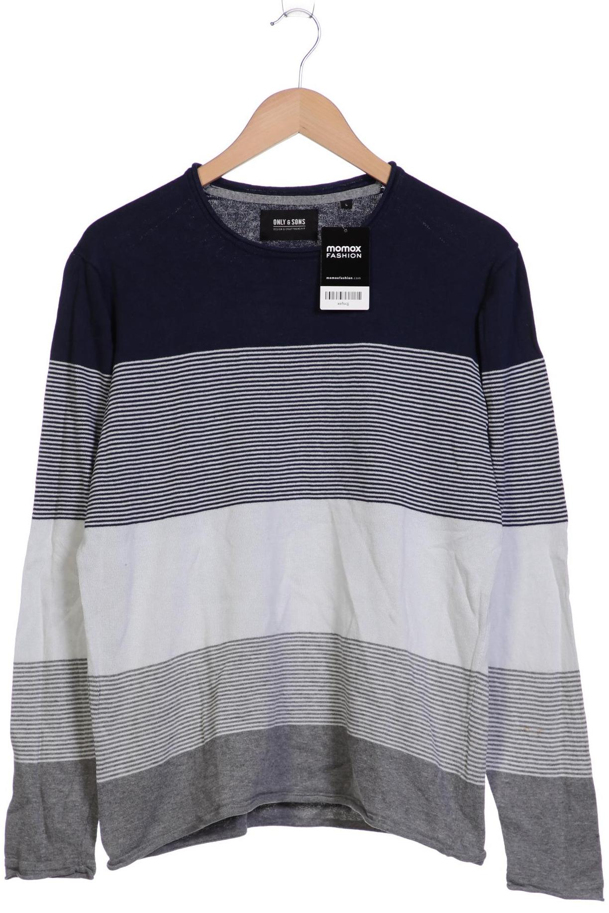 

Only & Sons Herren Pullover, grau, Gr. 52